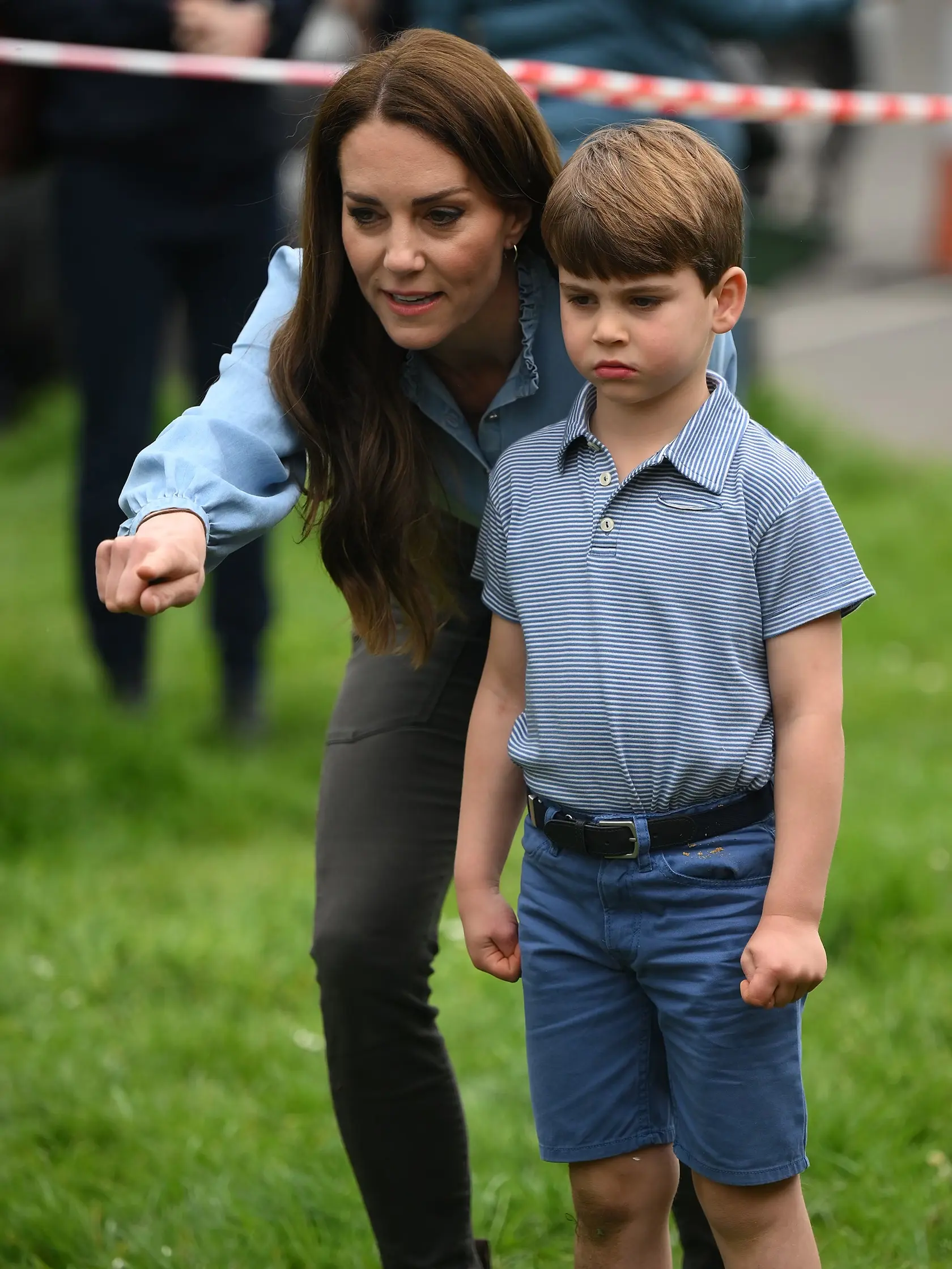 Princezná Kate so svojím najmladším potomkom, princom Louisom