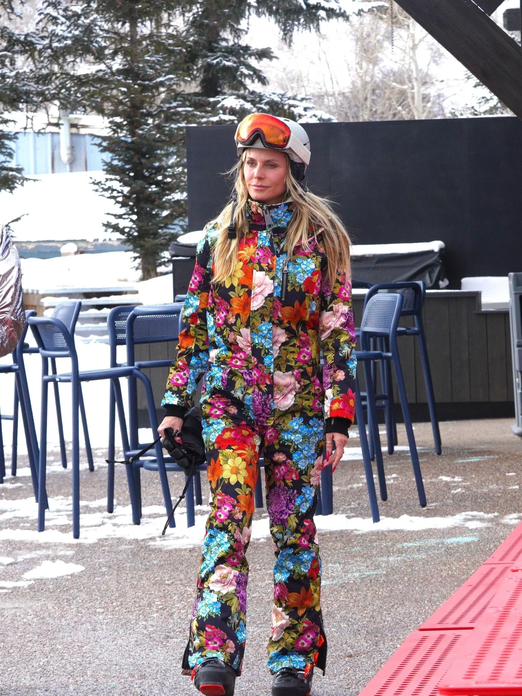 Rozkvitnutá aj na svahu - Heidi Klum