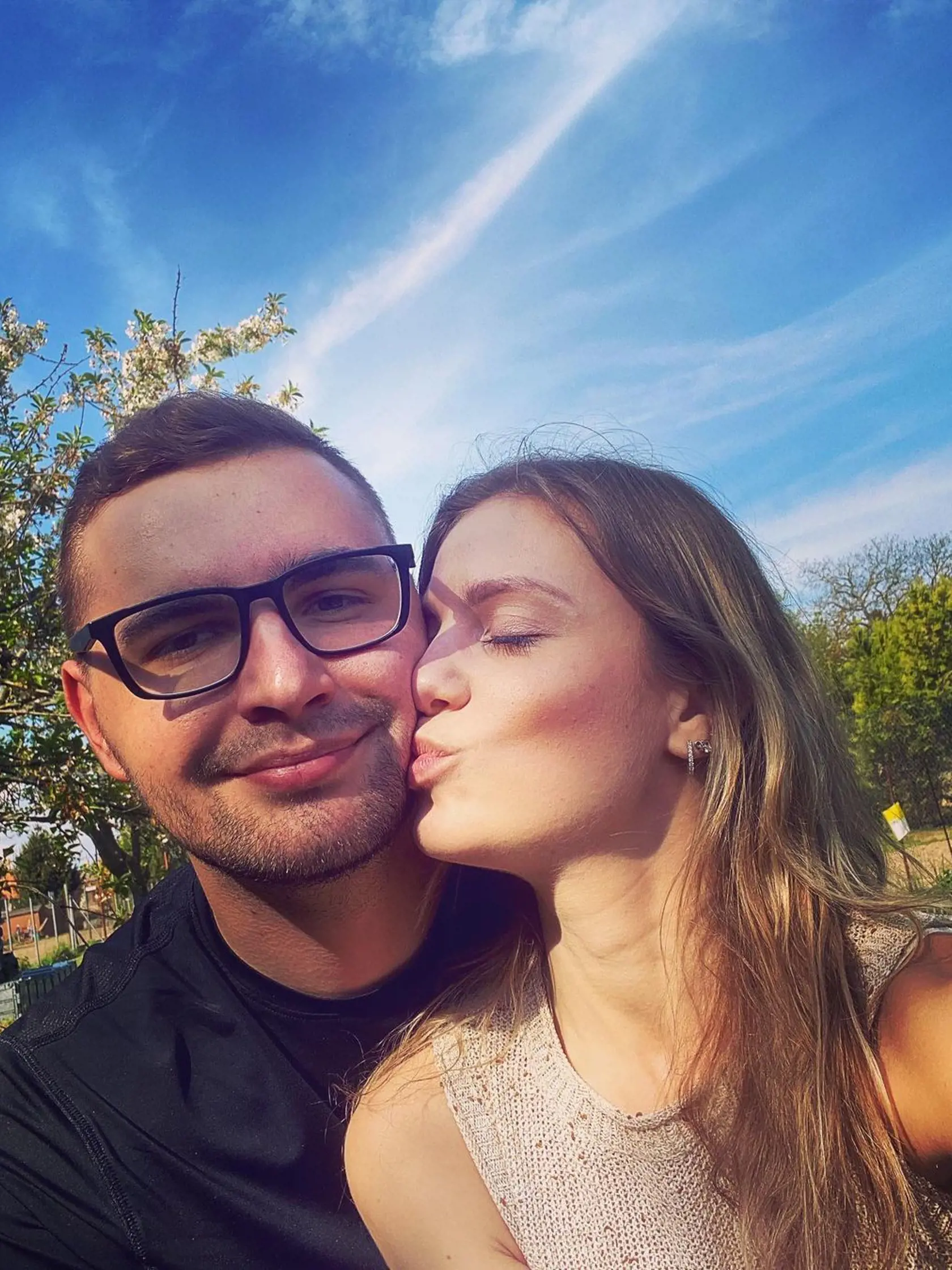 Dominika Stará s manželom