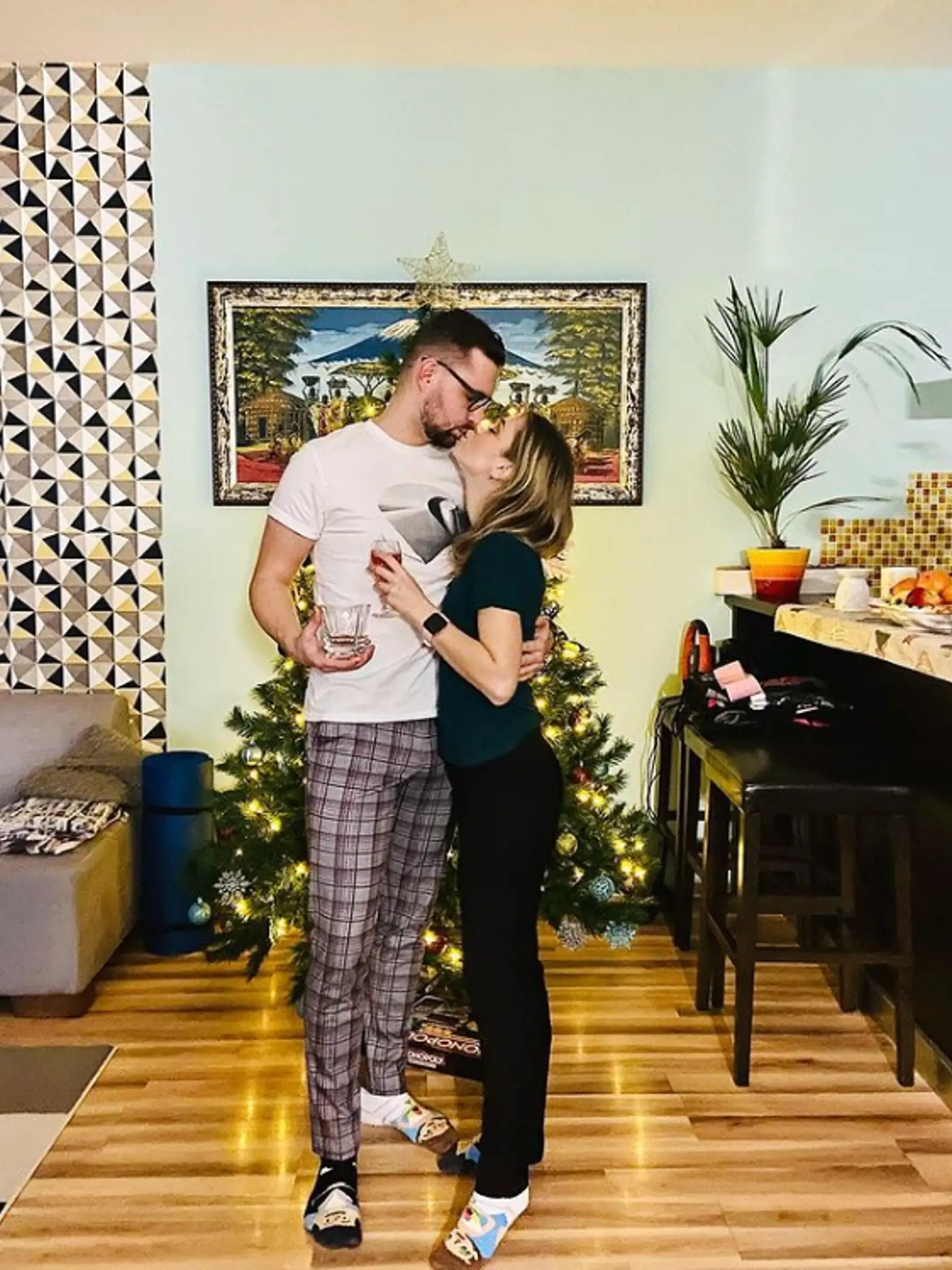 Dominika Stará s manželom