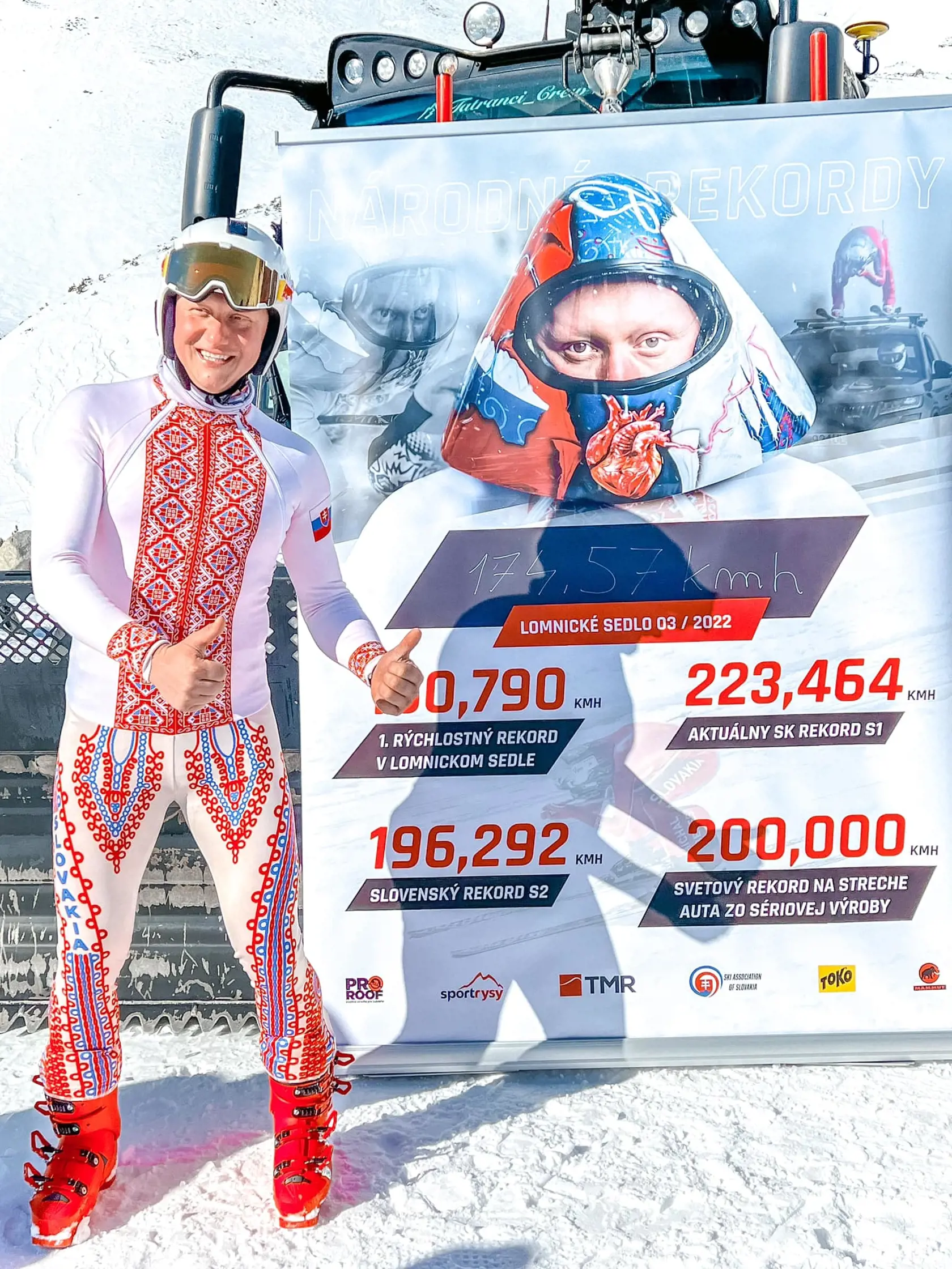 Michal Bekeš prekonal vlani v Lomnickom Sedle jeden zo slovenských rekordov.