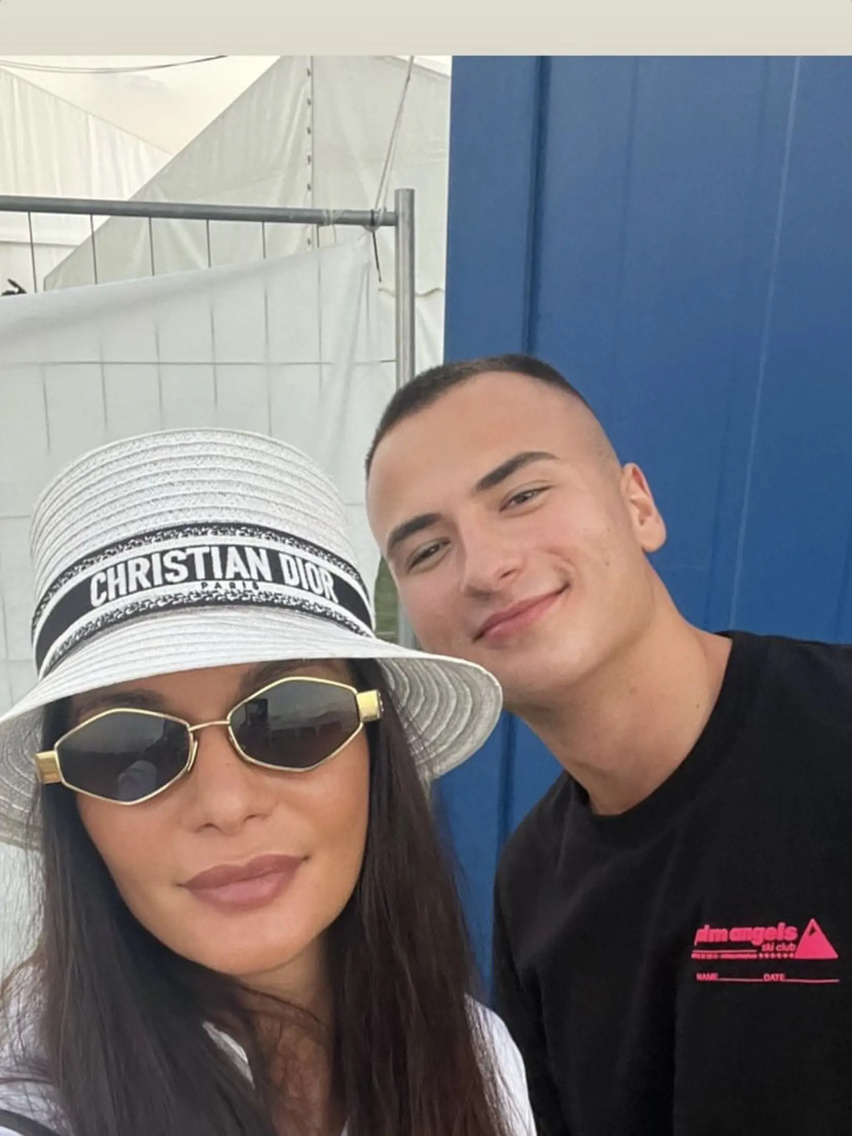 Andrea Heringhová so synom