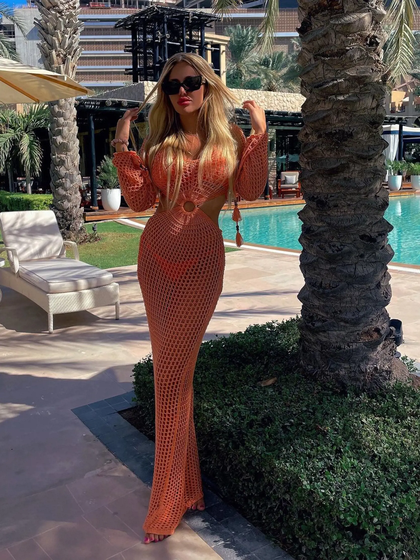 Sexica Laura Vizváryová v Dubaji.