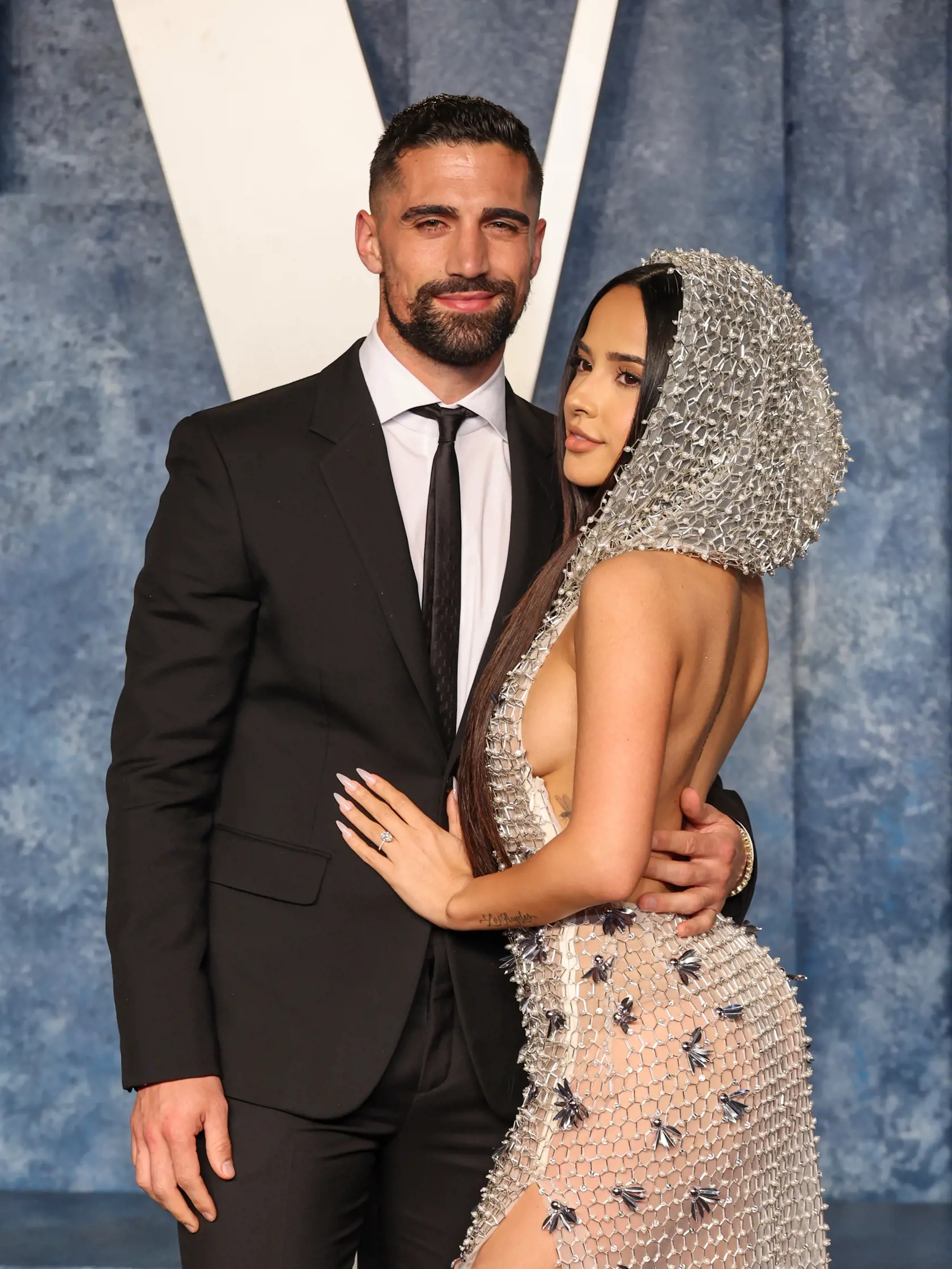 Futbalista Sebastian Lletget so speváčkou Becky G.