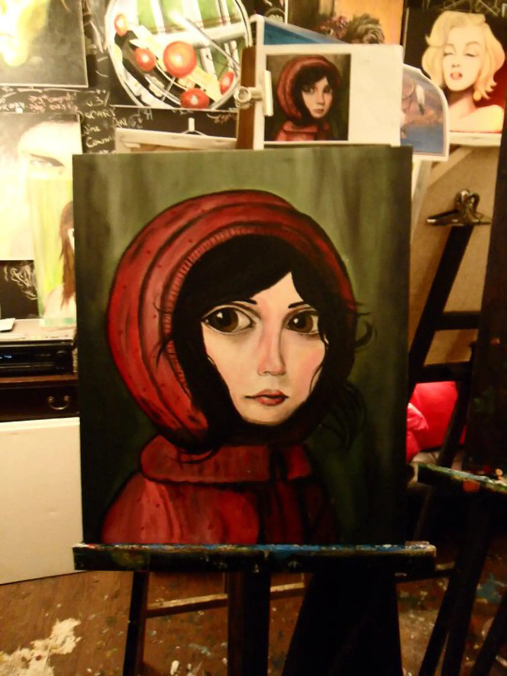 Violina maľba.