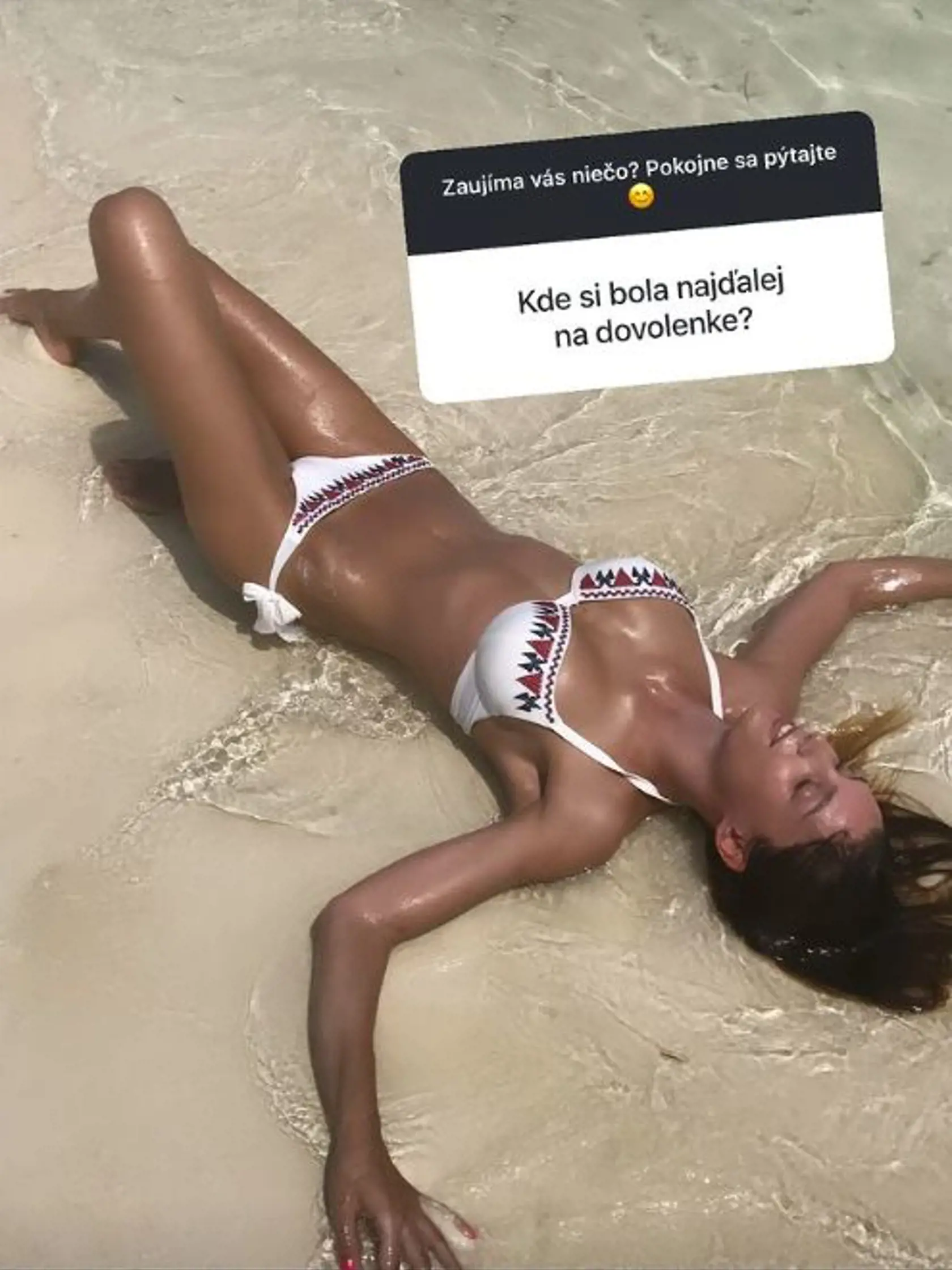 Dankova ex Simona Frantová predviedla sexi krivky na spomienkovej fotke z Maldiv.