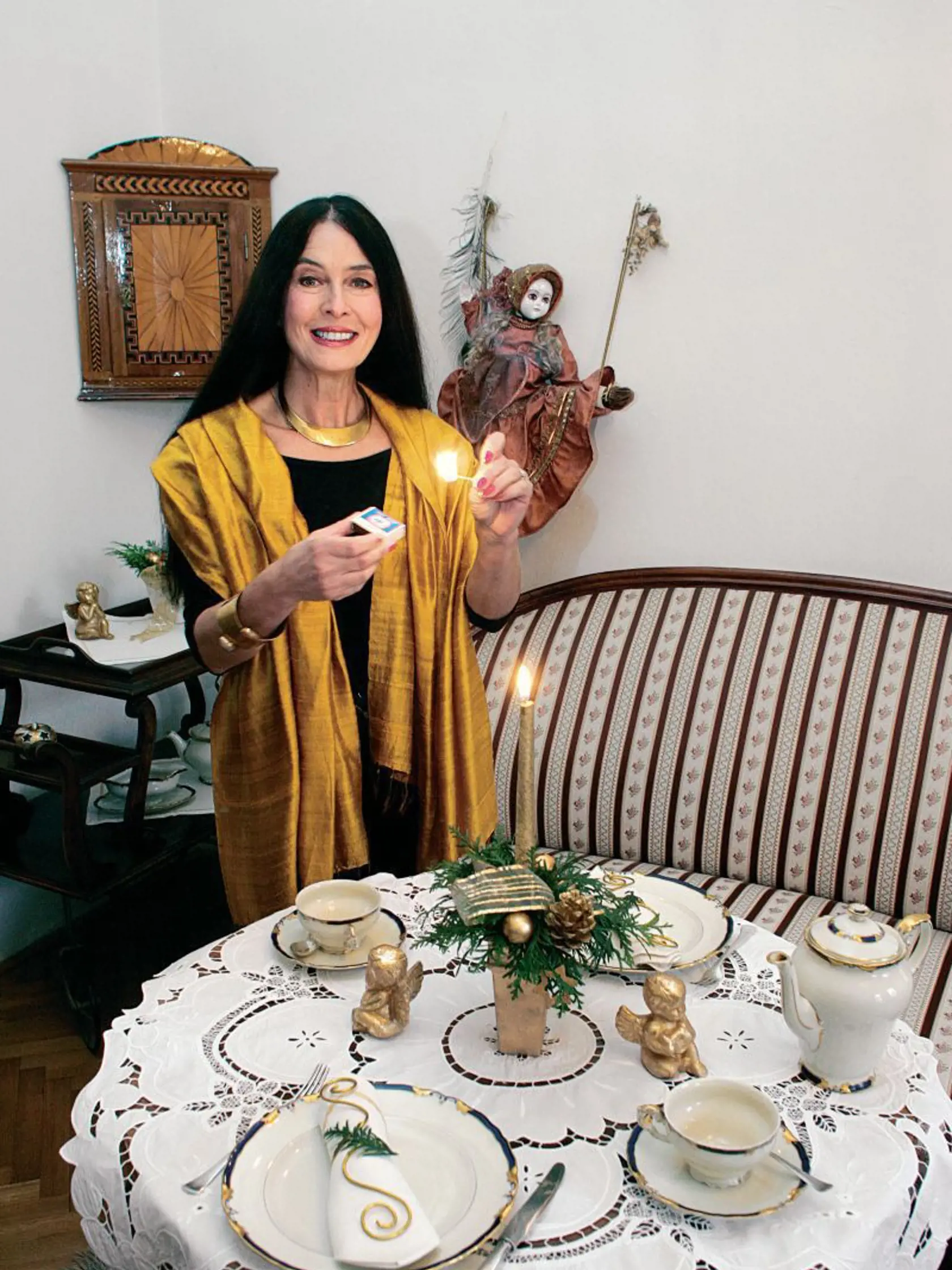 Zuzana Kocúriková miluje starožitný porcelán, na ktorý si zvykla už v detstve.