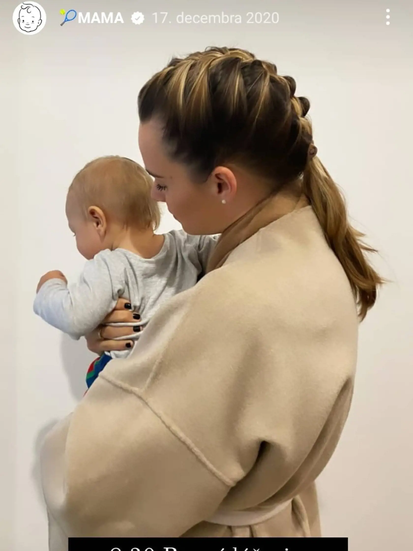 Tabák v minulosti takmer nikdy neukázala tvár svojho syna.