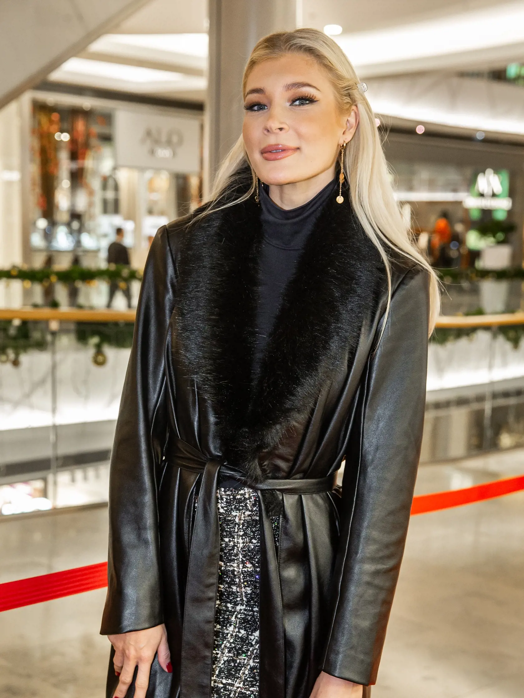 Otvorenie nového klenotníctva v Bratislave. Na snímke Silvia Šulíková.