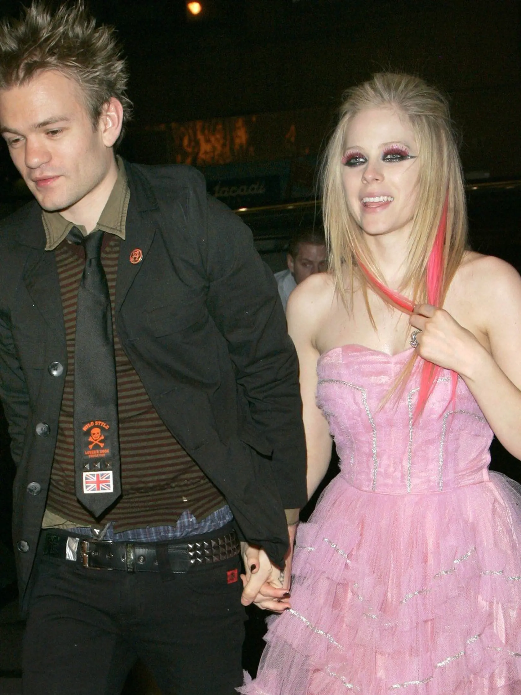 Jej prvý manžel Deryck Whibley zo skupiny Sum 41.