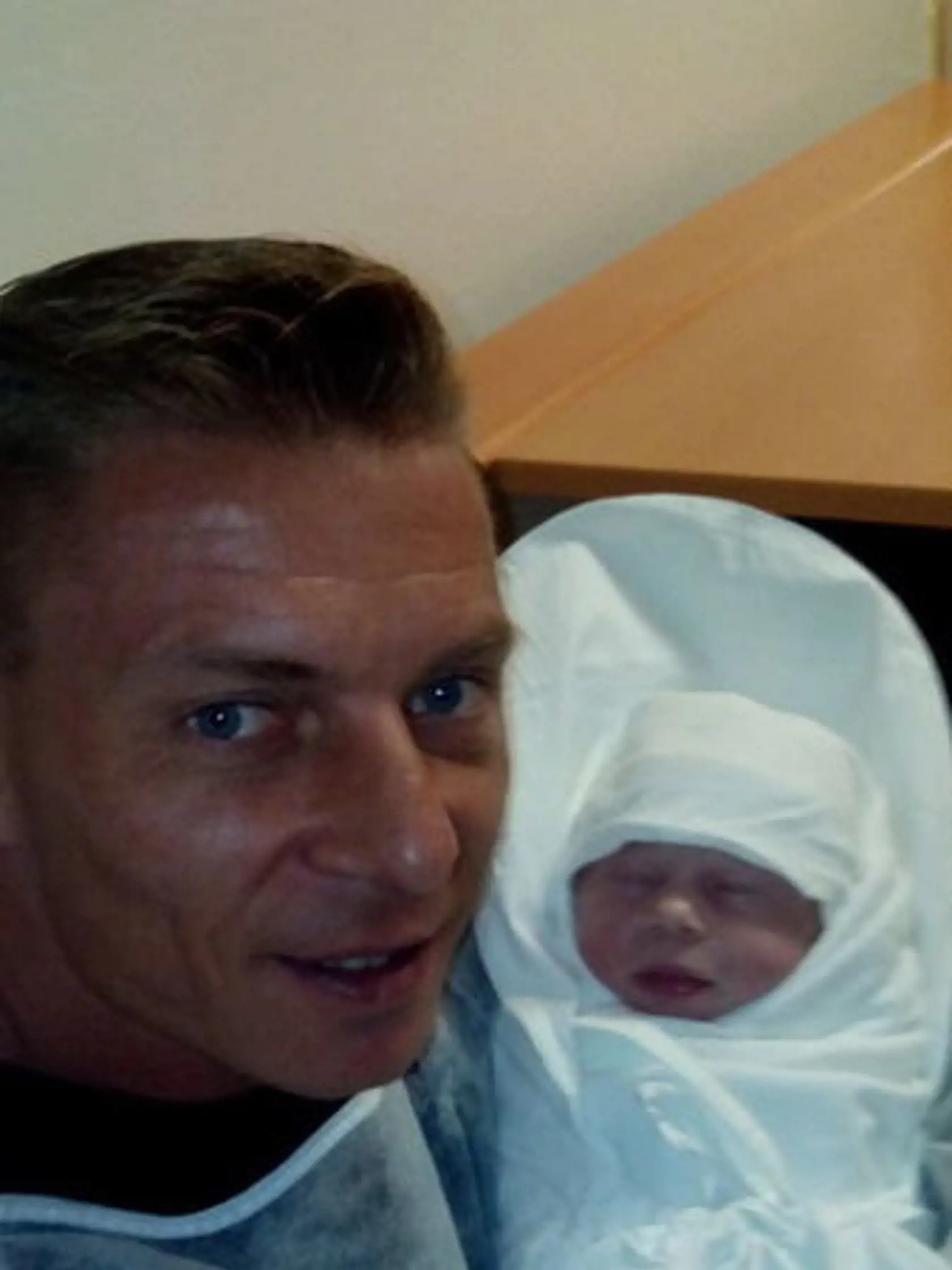 Lukáš Hoffman so svojím druhým synom Deniskom.