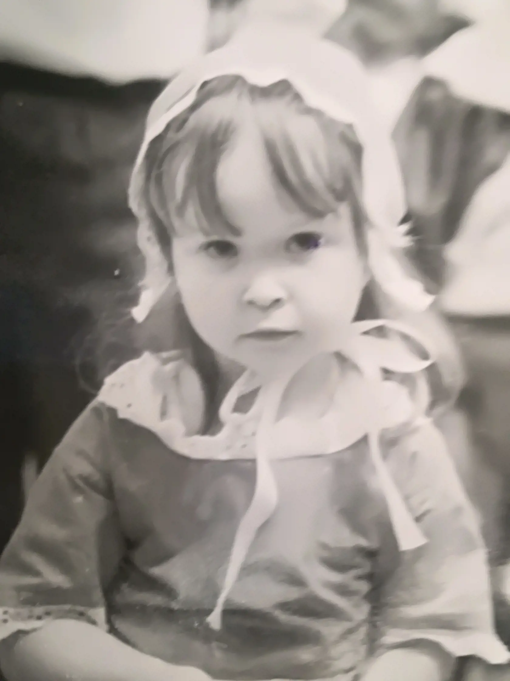 Petra Vančíková Kolevská ako dieťa - rok 1969