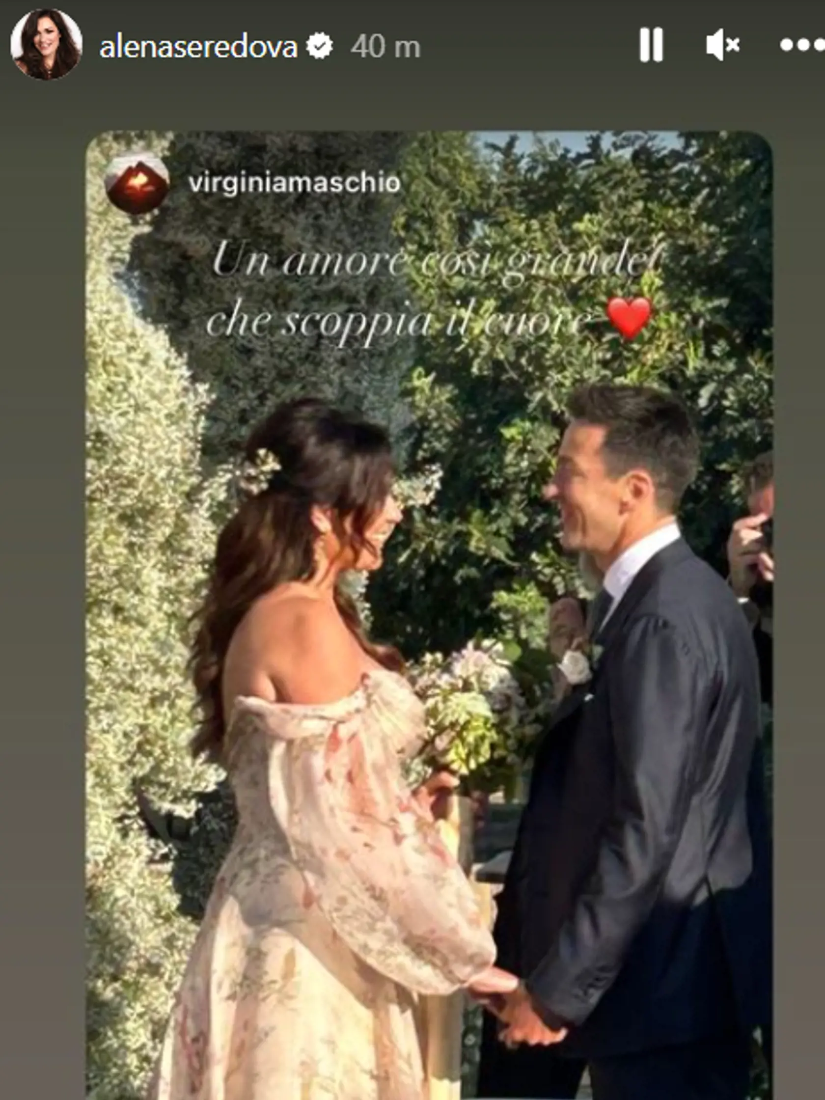 Alena Šeredová sa druhýkrát vydala.