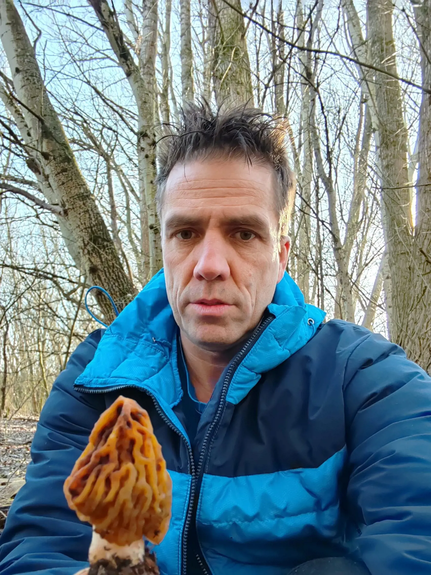 Maťo so smrčkovcom.