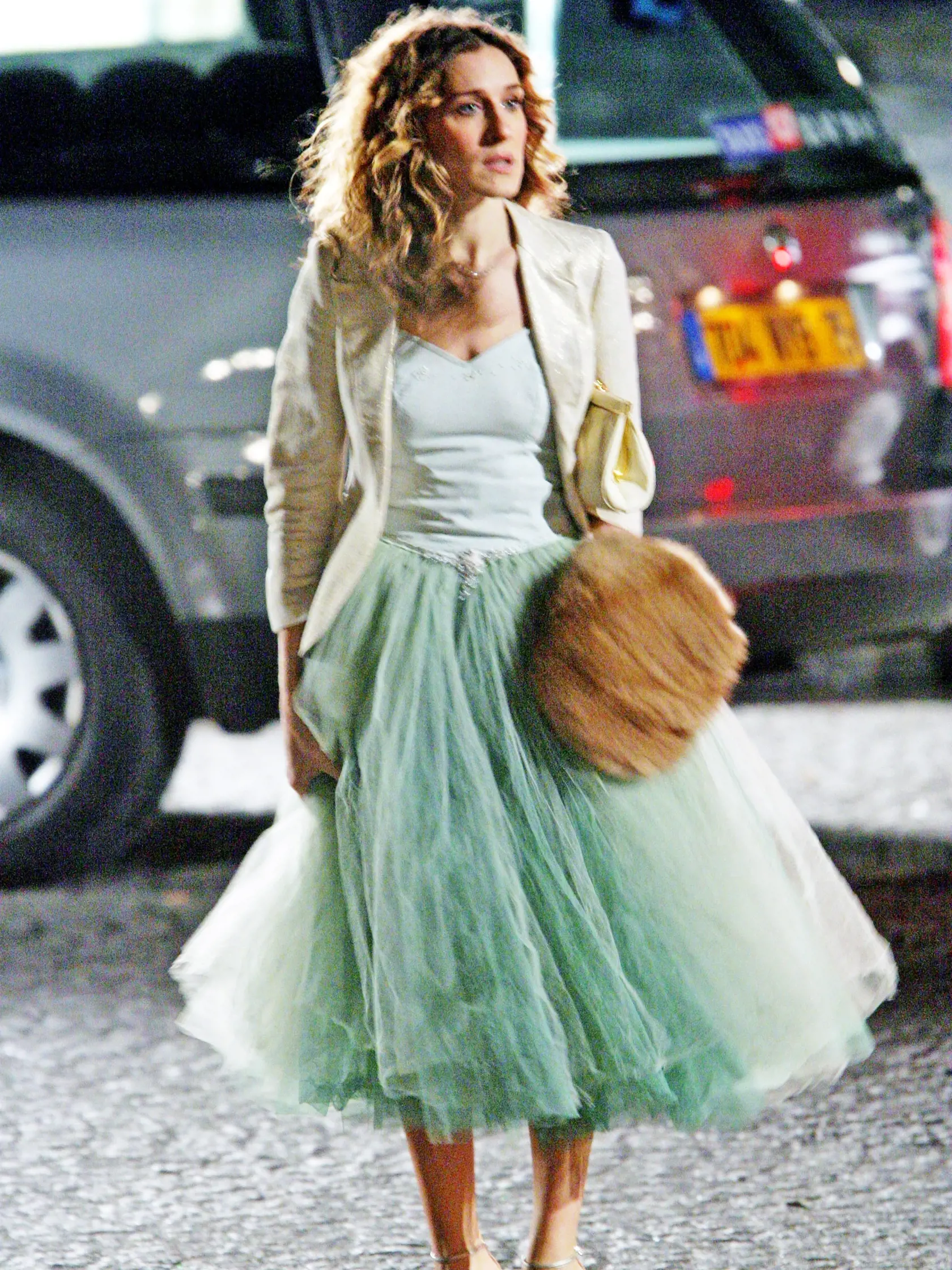 Sarah Jessica Parker ako Carrie Bradshaw.