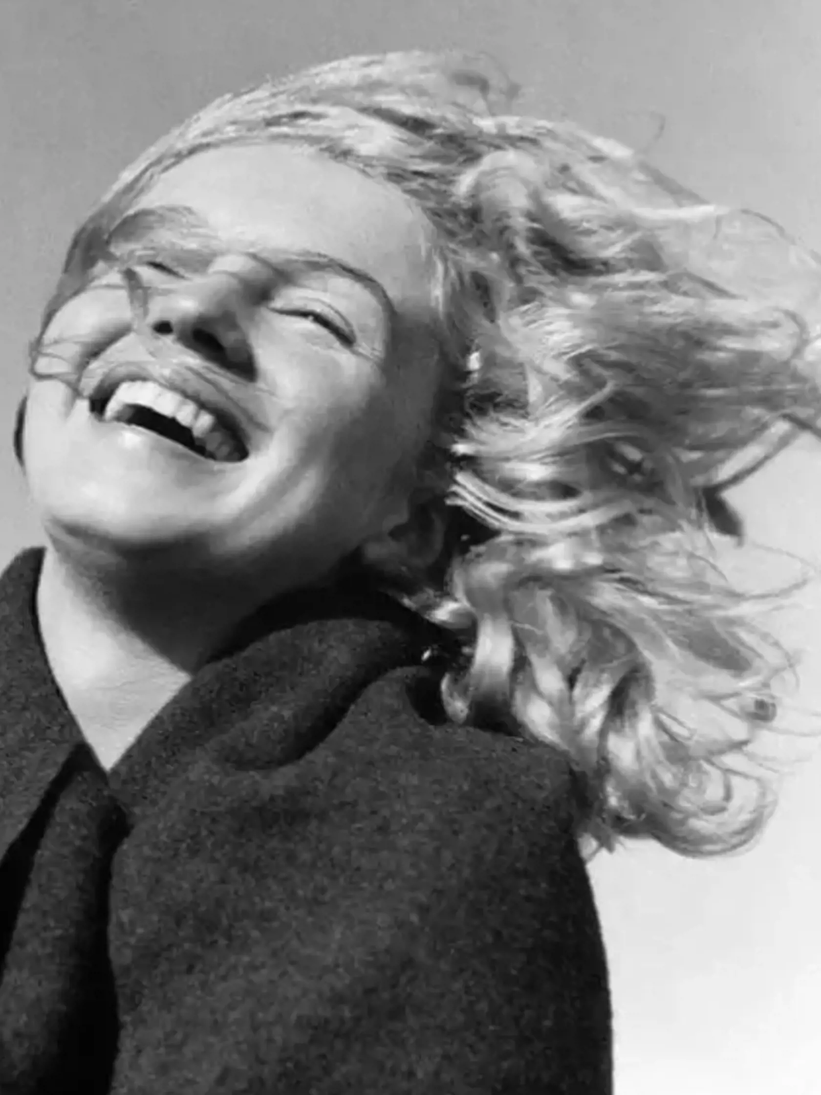 Marilyn Monroe bez mejkapu.