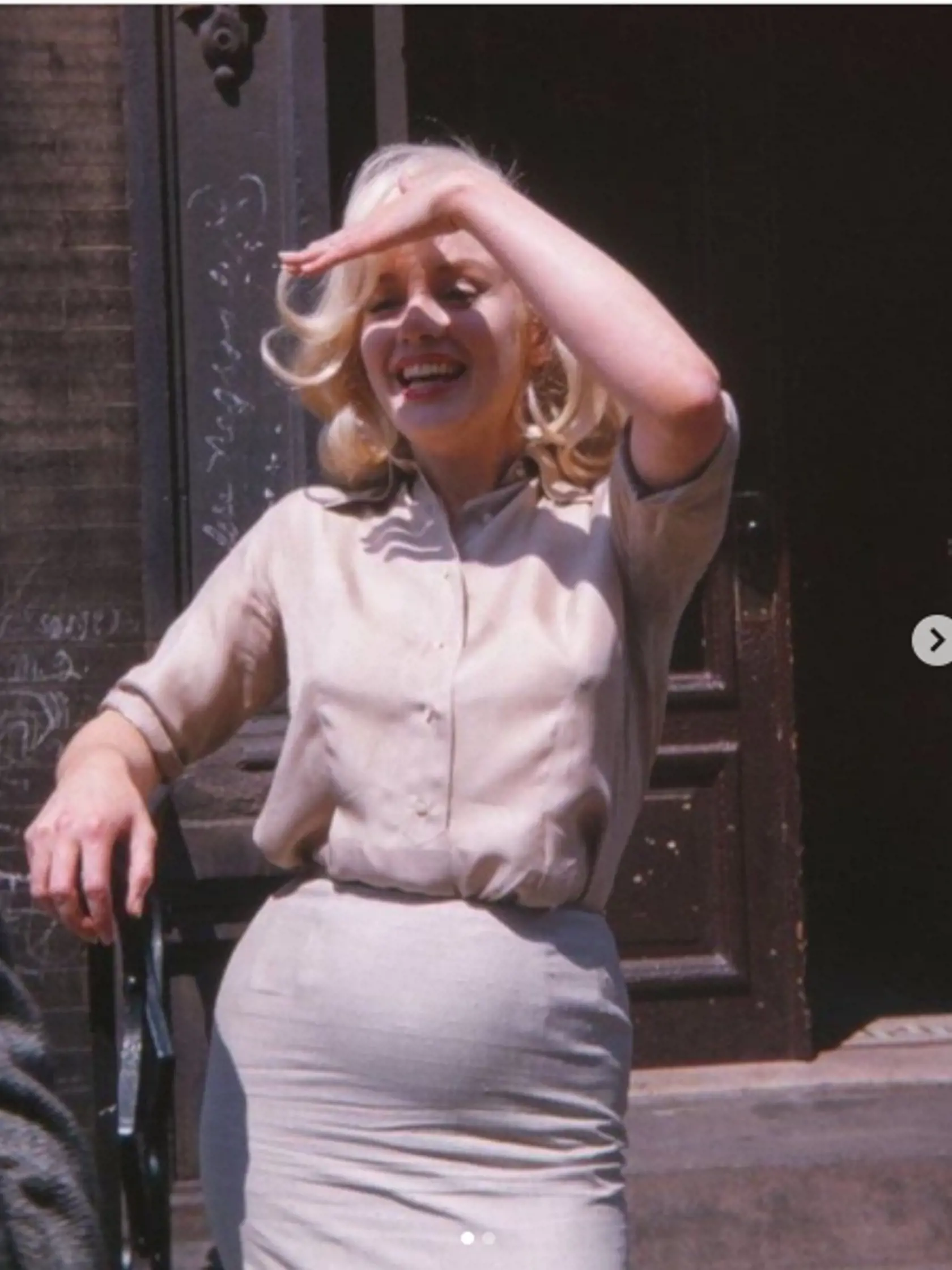 Fotografie údajne tehotnej Marilyn Monroe spravila jej kamarátka Frieda Hull.