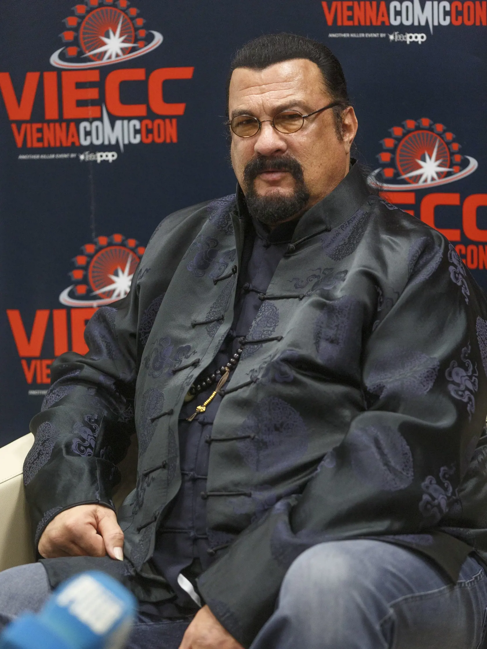 Steven Seagal bol hlavnou hviezdou popkultúrneho festivalu Comic Con vo Viedni.