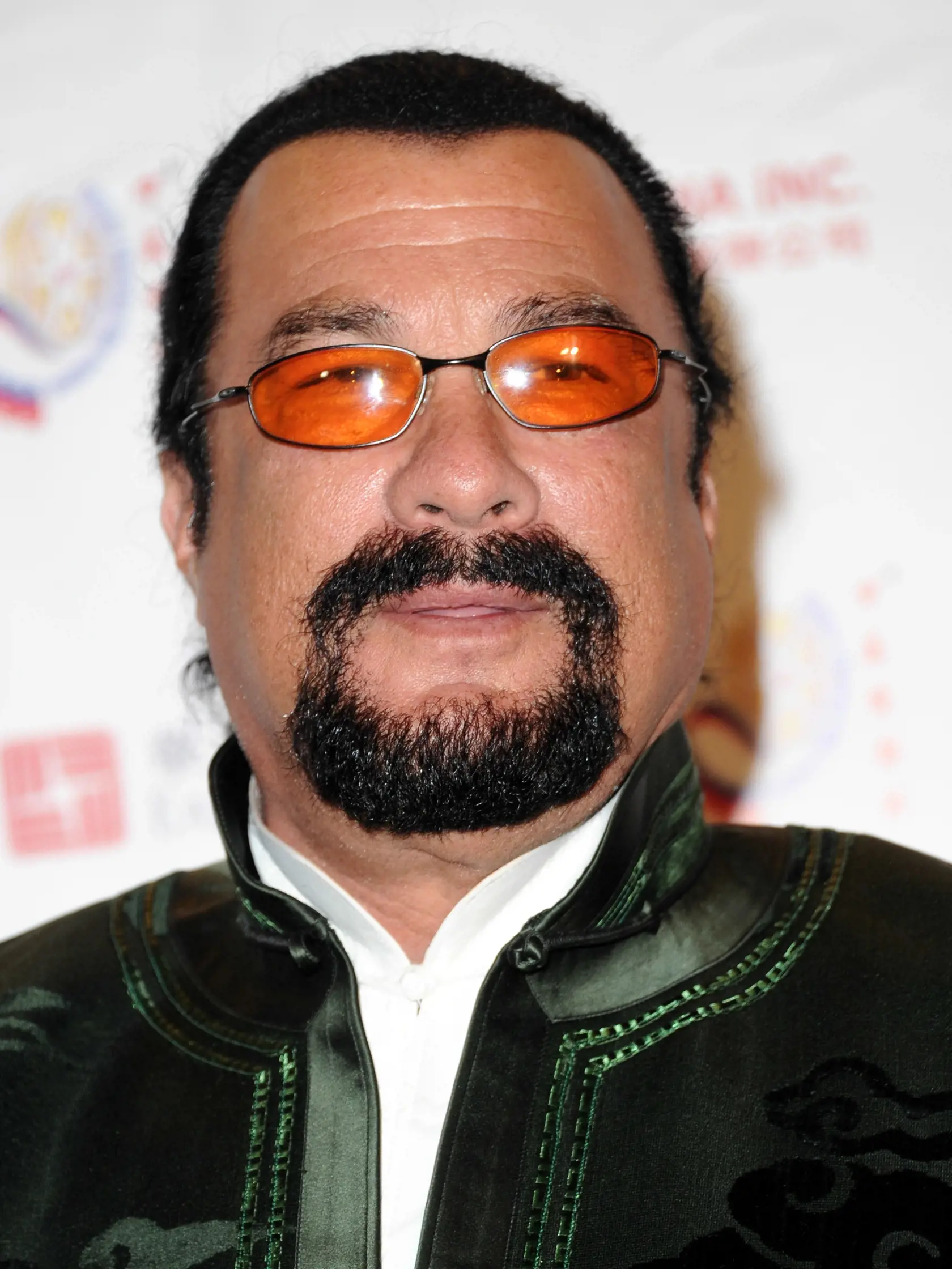 PASADENA, CA - NOVEMBER 04:  Actor Steven Seagal attends 2014 Chinese American Film Festival - Opening Night Ceremony at Pasadena Civic Auditorium on November 4, 2014 in Pasadena, California.  (Photo by Allen Berezovsky/Getty Images)