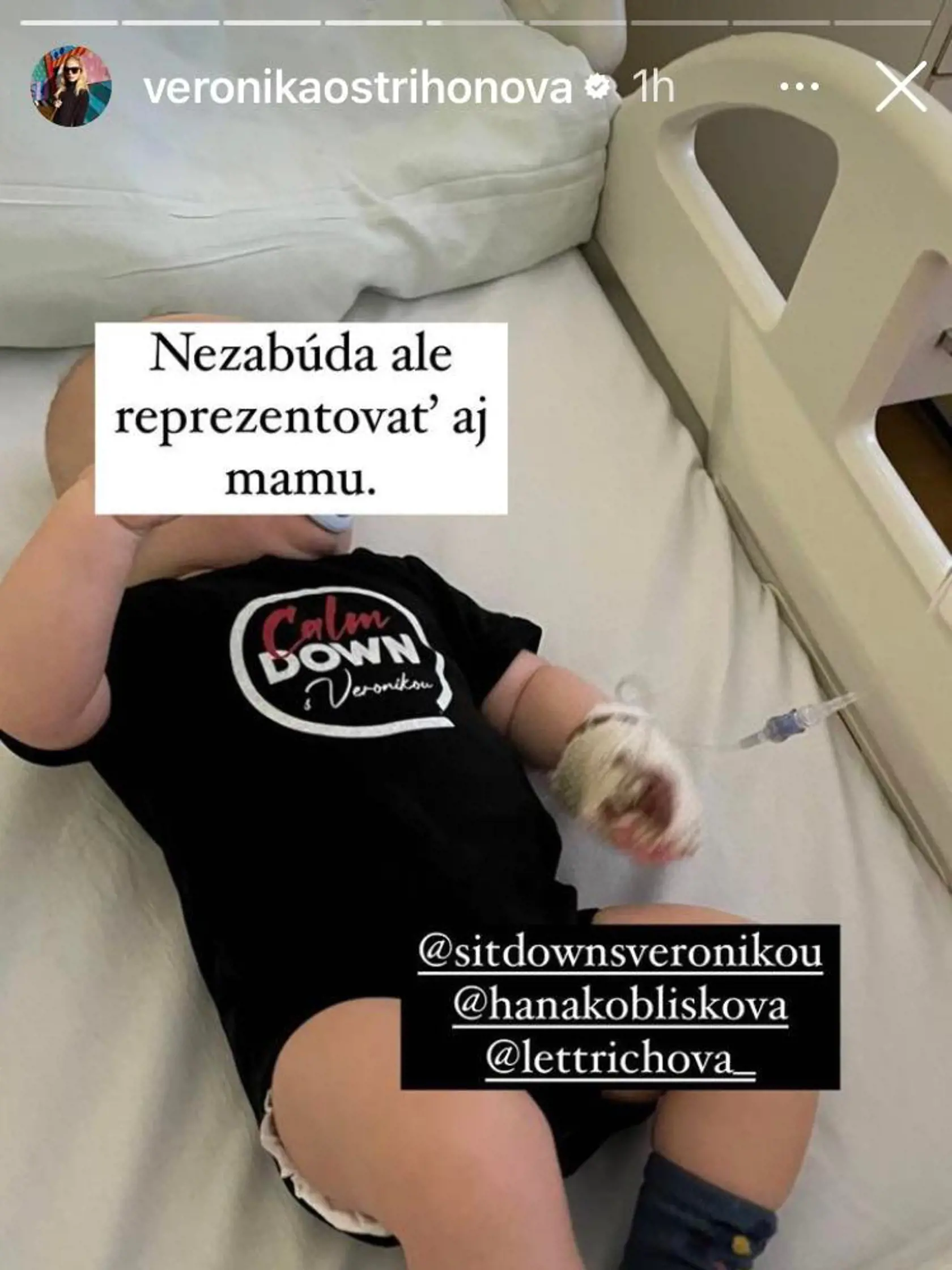 Veronika Cifrová Ostrihoňová skončila so synčekom Šimonom v nemocnici.