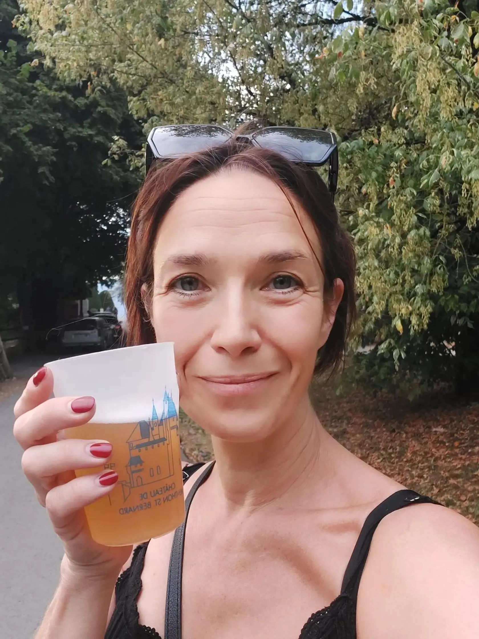 Pivo na francúzskej dovolenke.