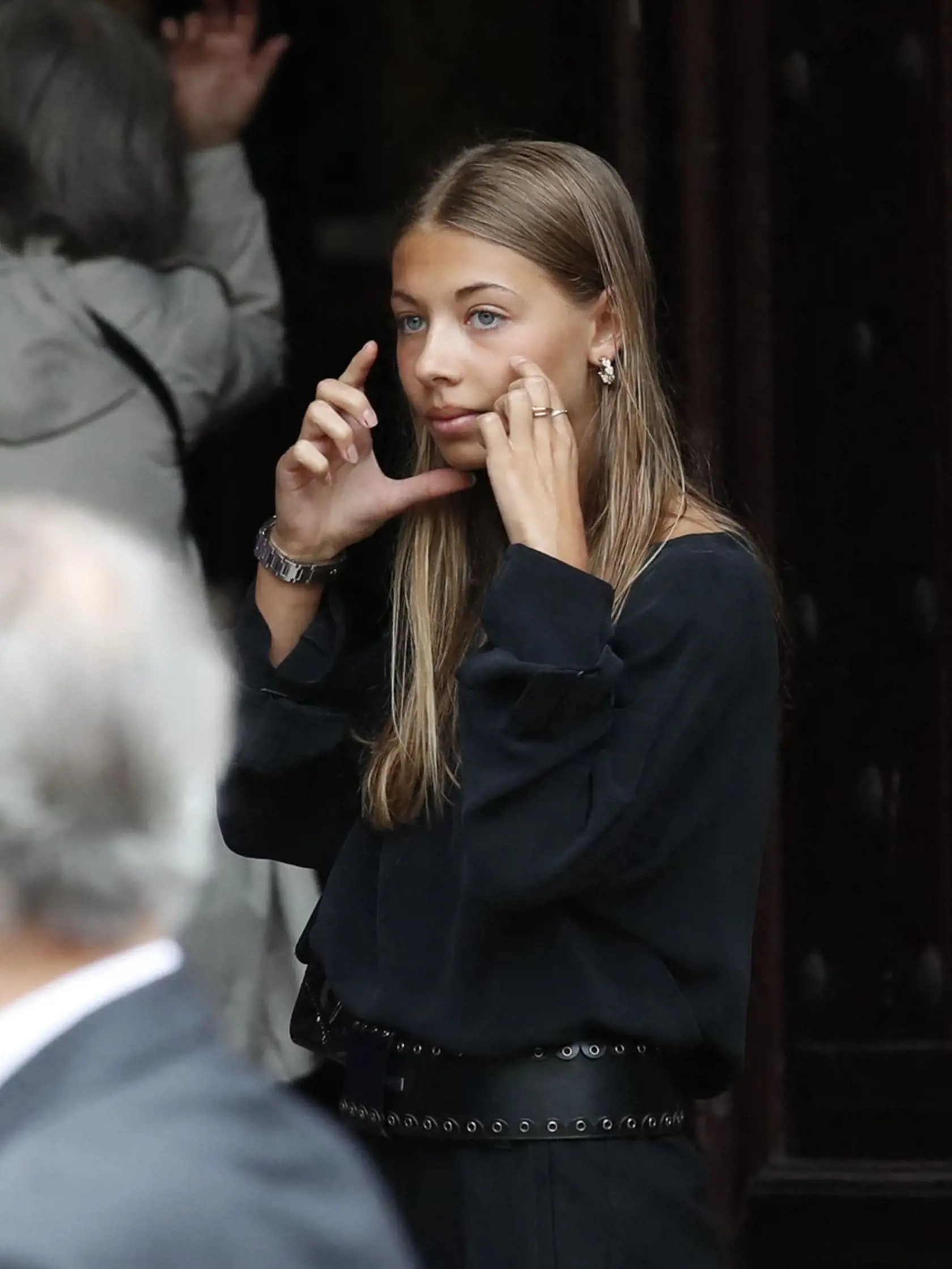 Pohreb Jeana-Paula Belmonda: Dcéra Stella Belmondo