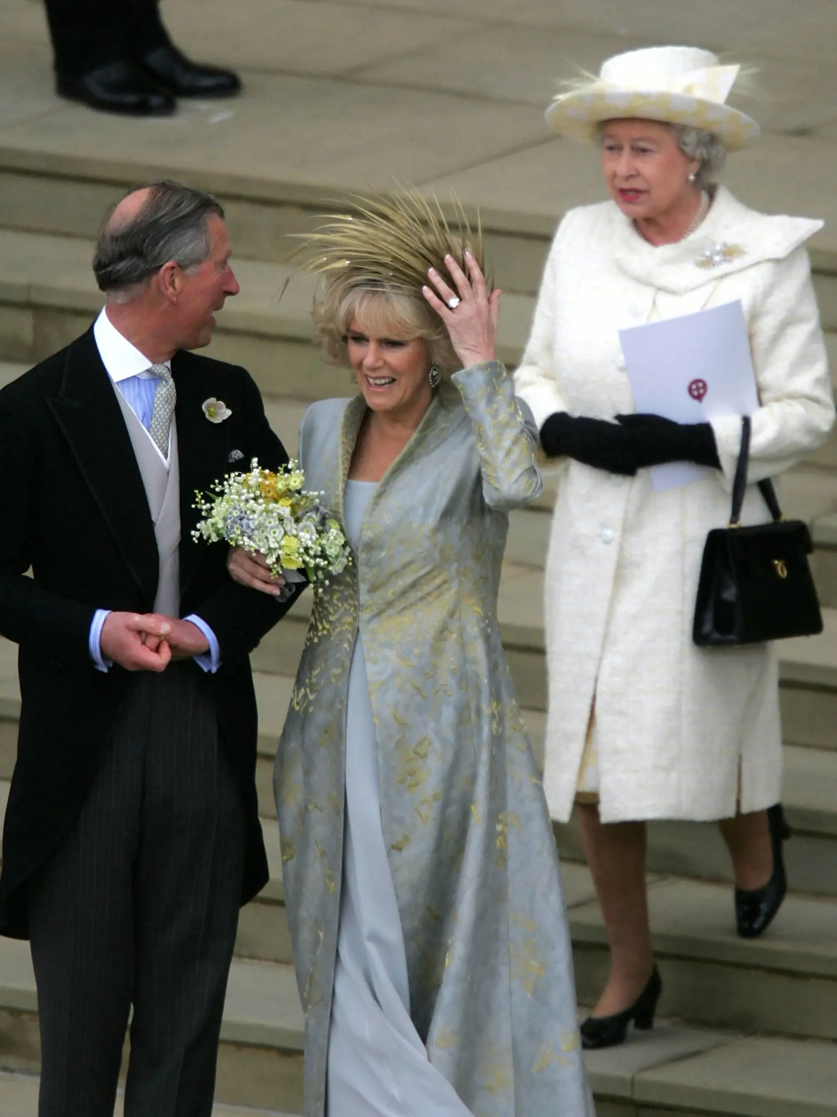 Prince Charles & The Duchess Of Cornwall Attend Blessing At Windsor Castle