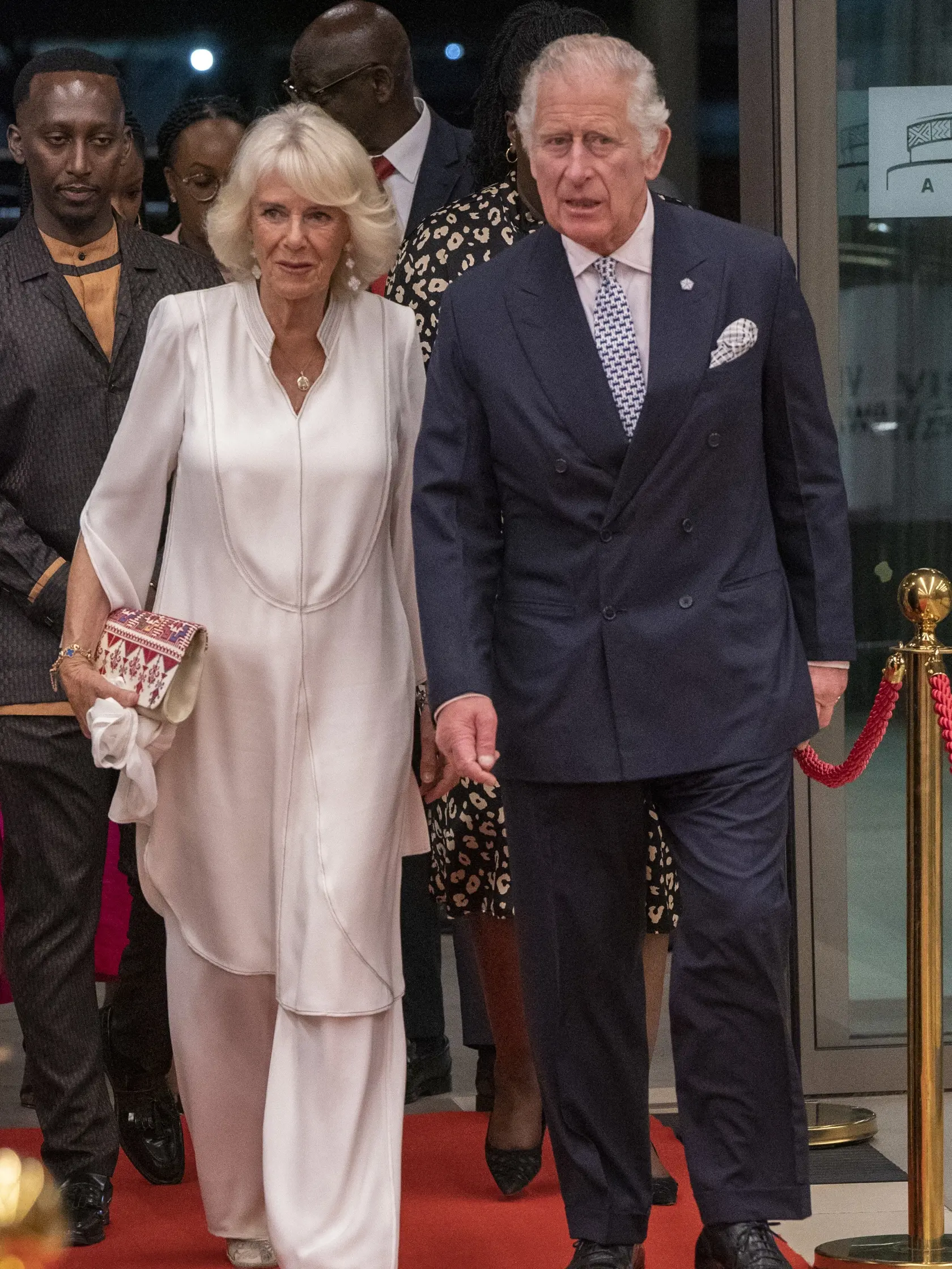 The Prince of Wales And Duchess Of Cornwall Attend Day Four of The Commonwealth Heads Of Government Meeting