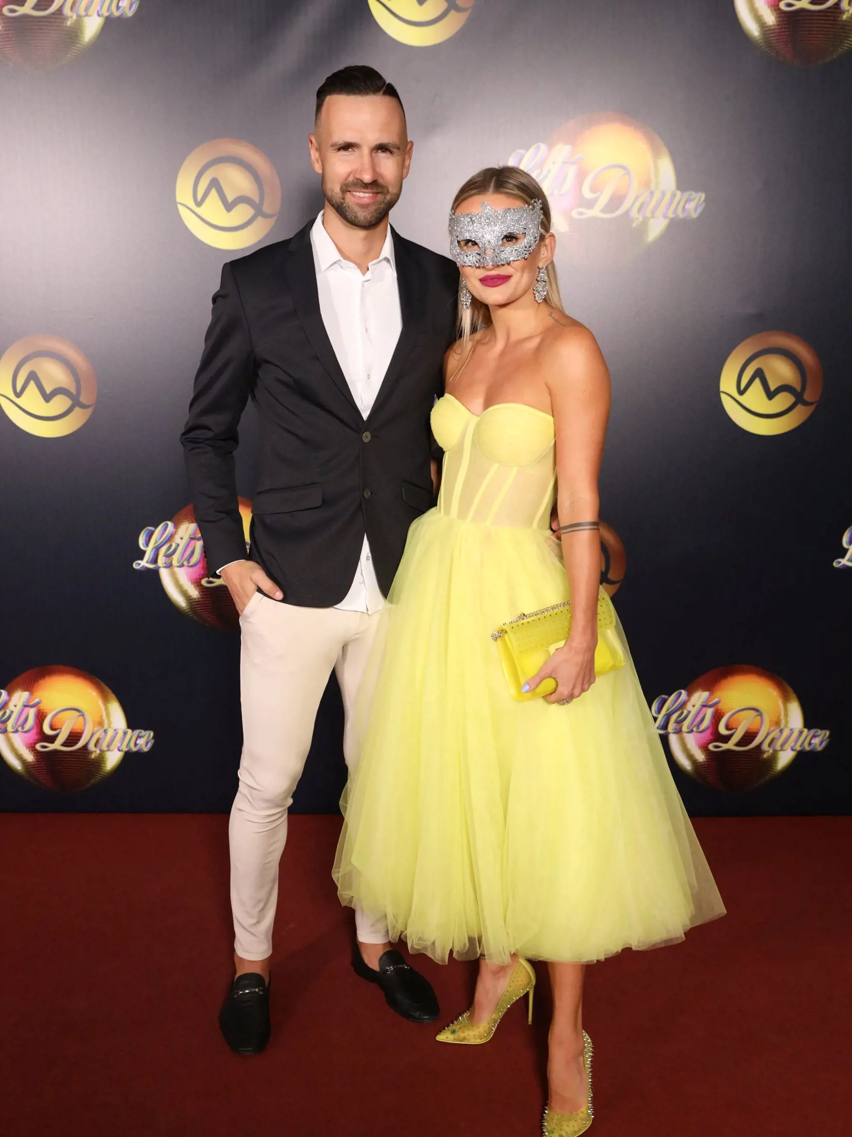 6. kolo Let's Dance: Na snímke influencerka a fitness trénerka Tatiana Žideková s manželom.