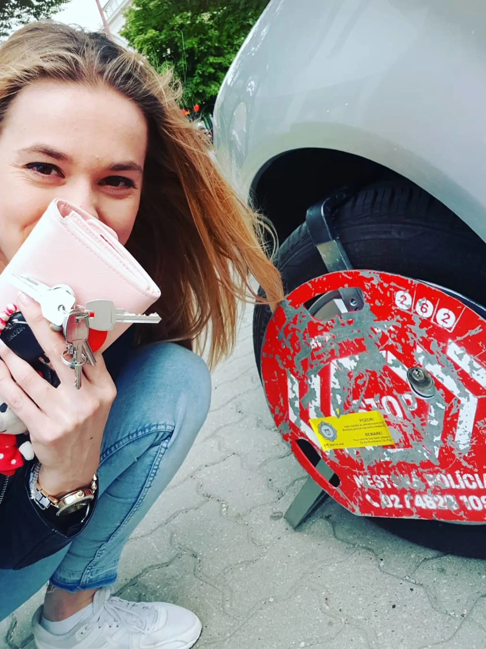 Dominika Richterová sa pochválila prvou papučou vo svojom živote.