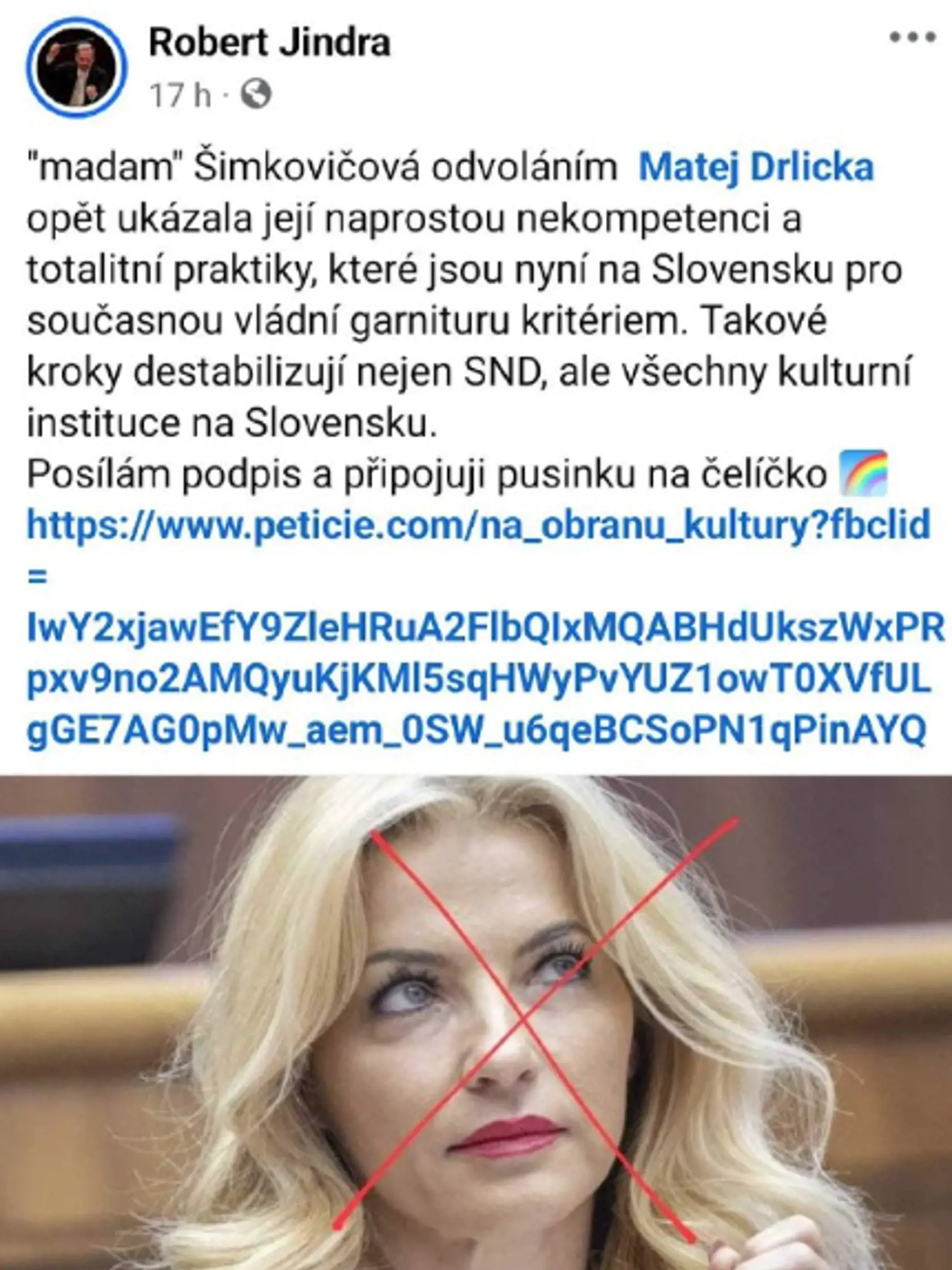 Vyjadrenia kultúrnych inštitúcií na adresu ministerky Martiny Šimkovičovej.
