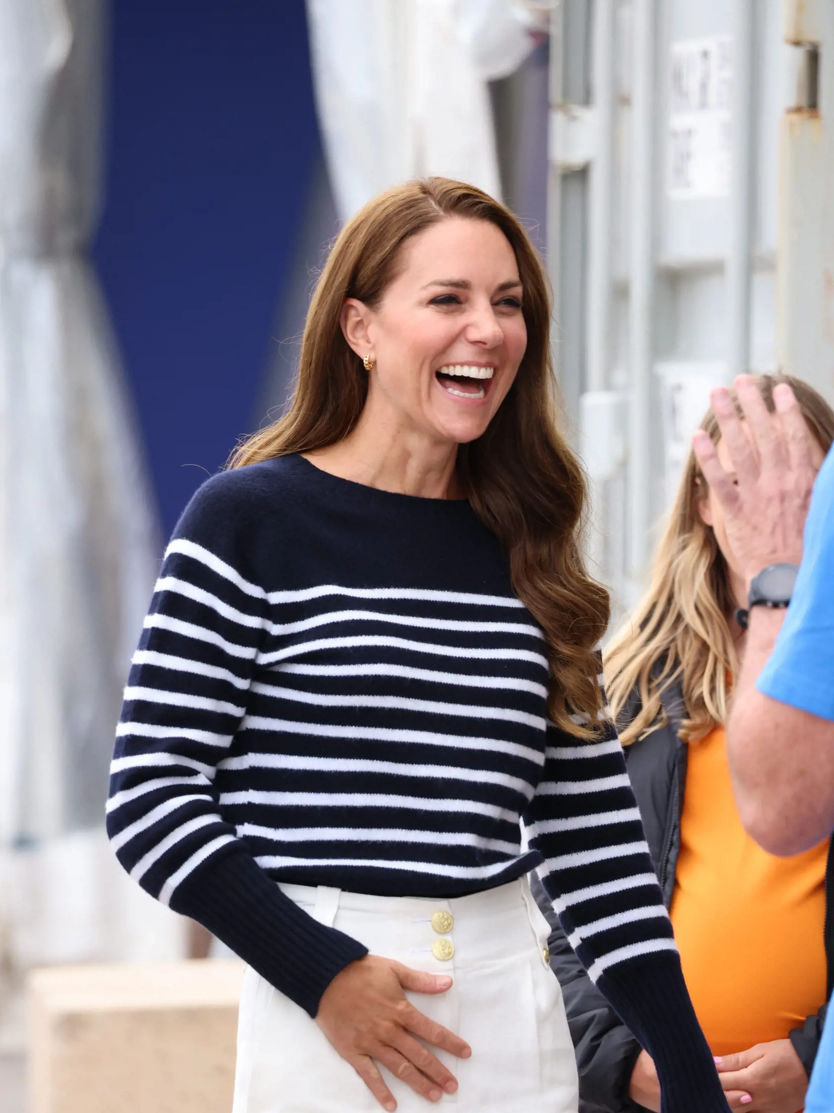 The Duchess Of Cambridge Joins The 1851 Trust And The Great Britain SailGP Team In Plymouth