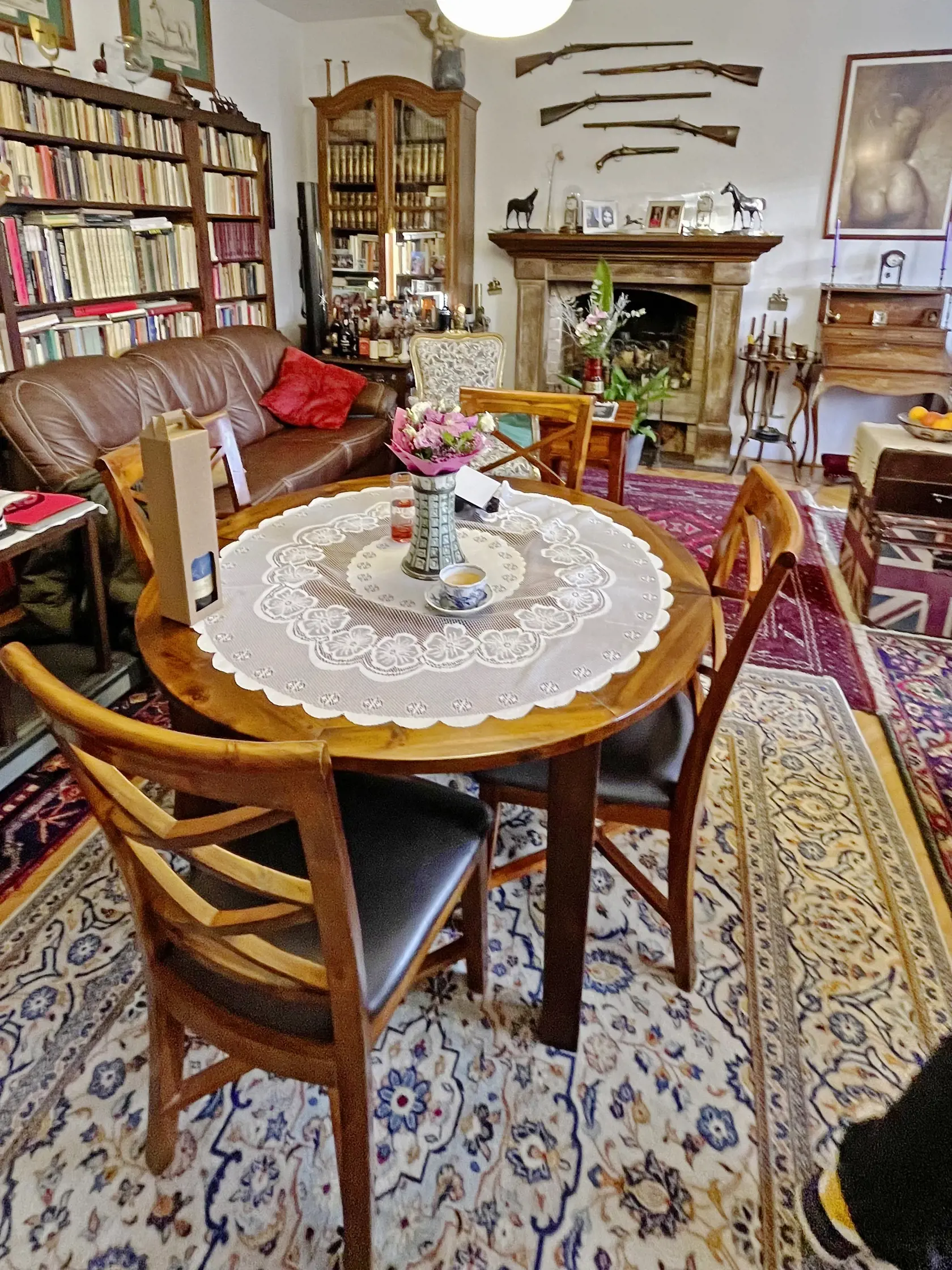 Vzorný poriadok. Z každého kúska zariadenia dýcha história.