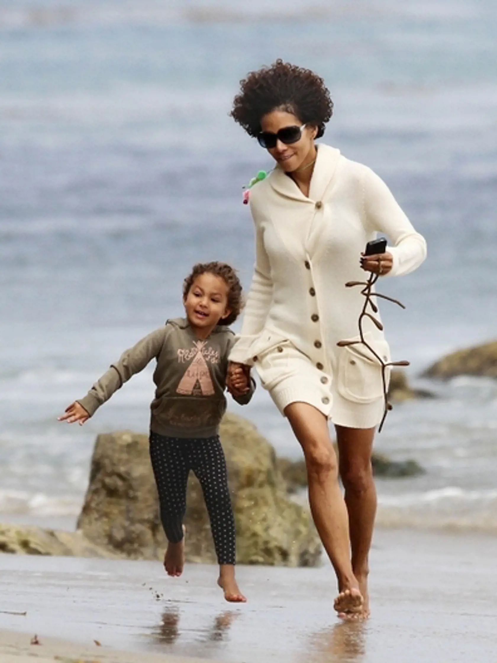 Halle Berry s dcérkou Nahlou