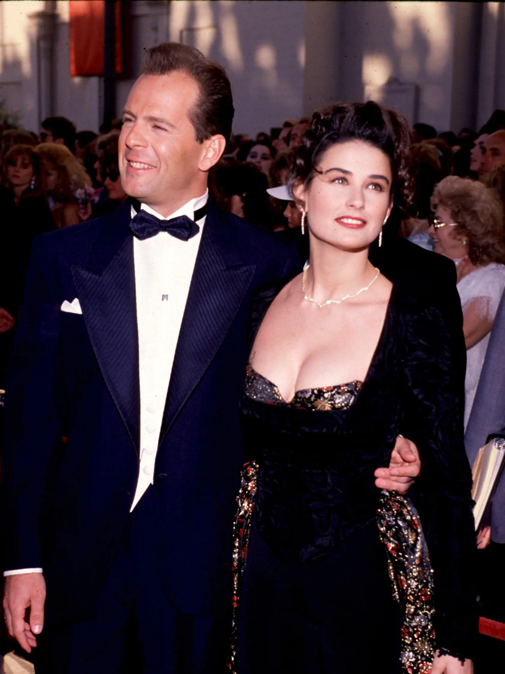 Demi Moore a Bruce Willis v čase, keď boli manželia