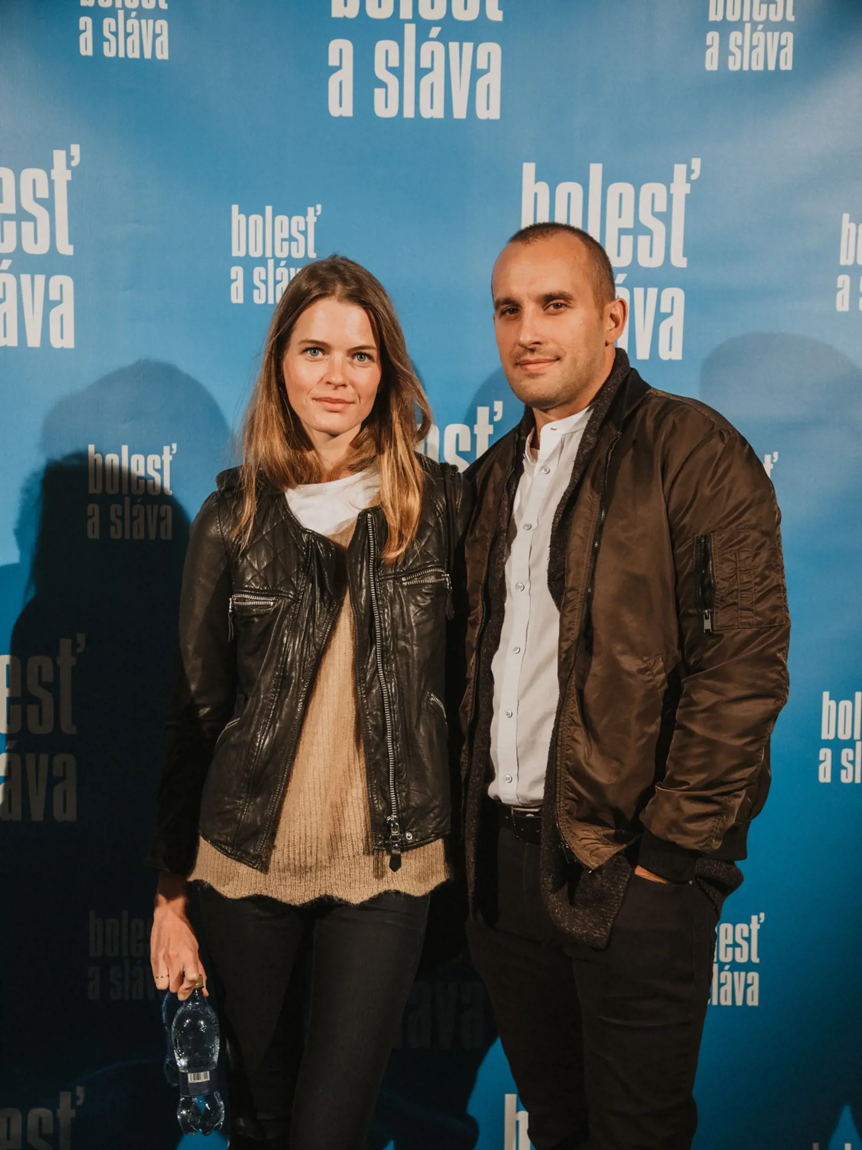 Modelka Michaela Hlaváčková a Rasťo Brezovský.