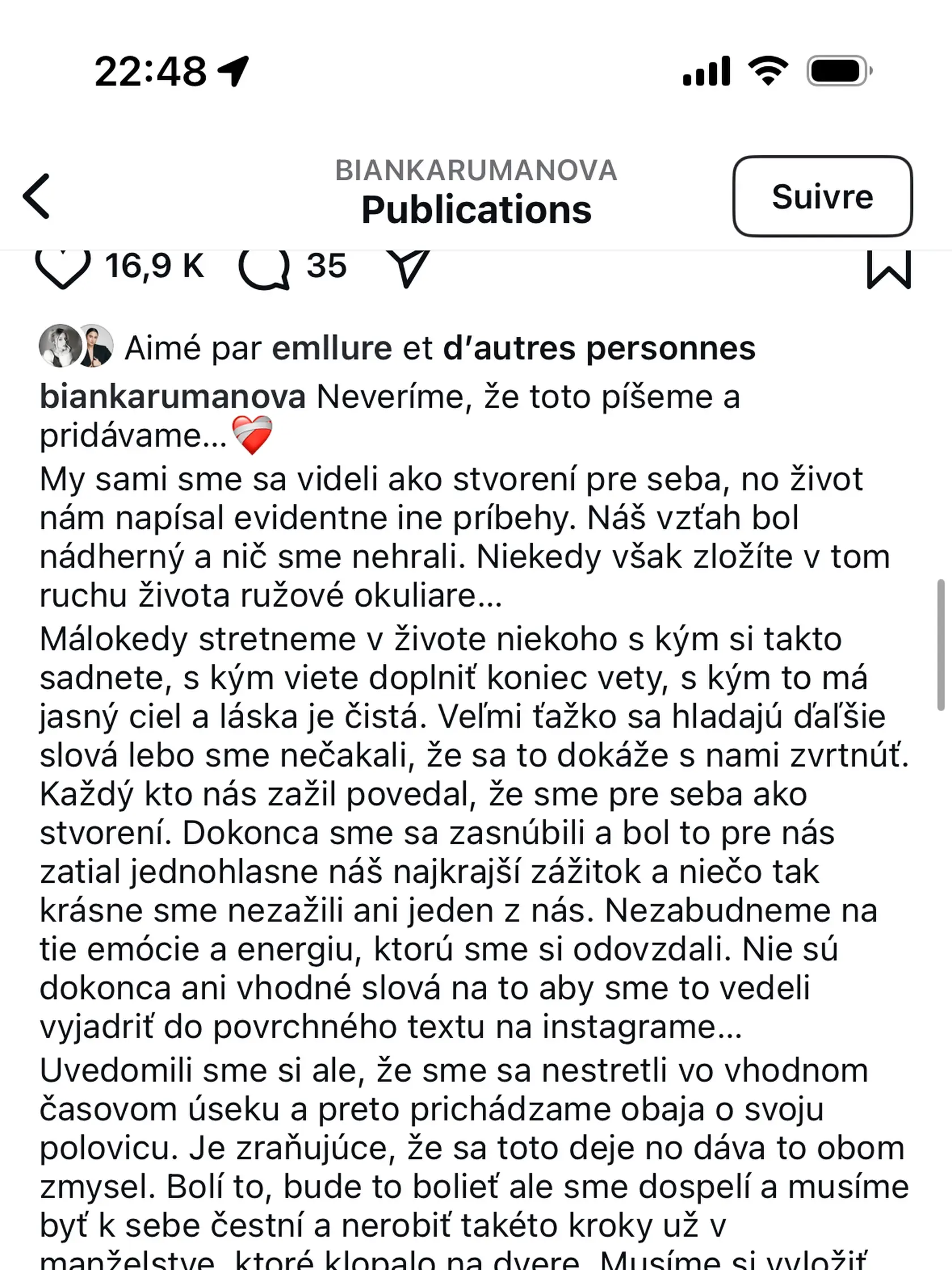 Bianka Rumanová a Jovinečko oznámili rozchod!