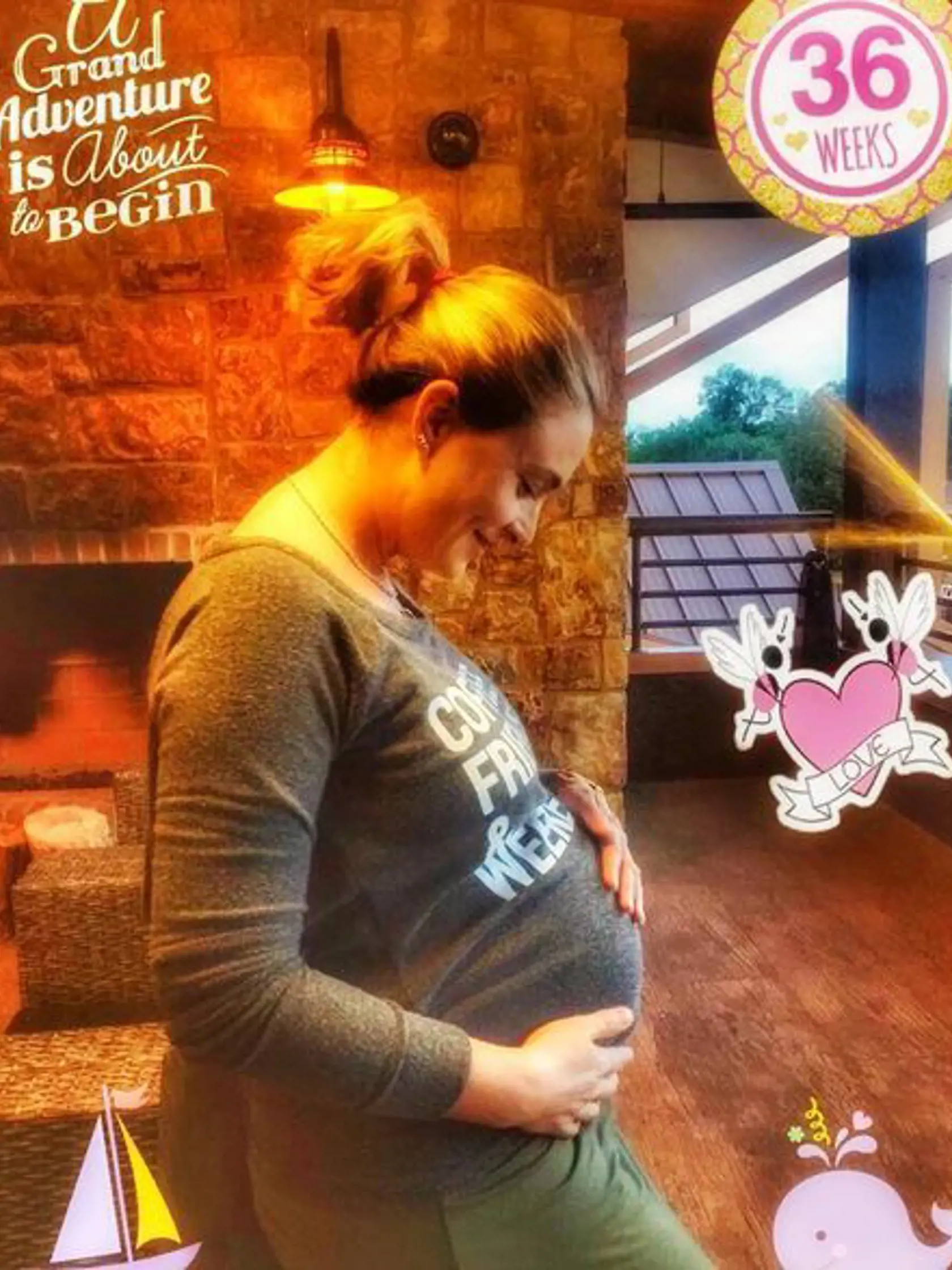 Ceyde tehotenstvo veľmi pristalo. 