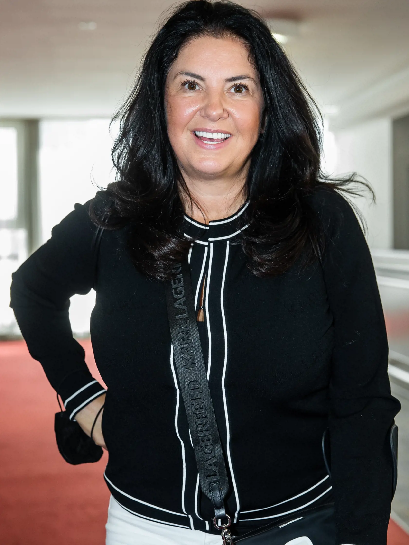 Tlačová konferencia v novej budove SND k pripravovanému konertu Petra Dvorského. Na snímke Iveta Malachovská.
