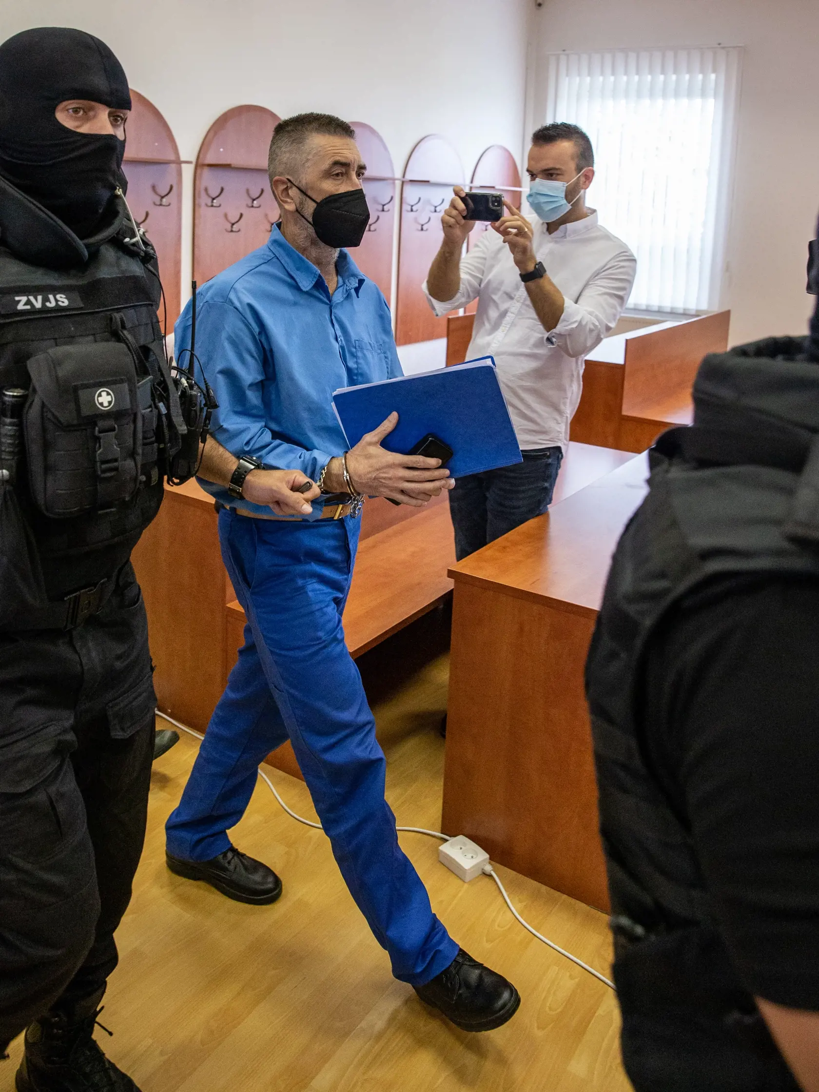 Súdne pojednávanie s bývalým šéfom úradu Špeciálnej prokuratúry Dušanom Kováčikom na Špecializovanom trestnom súde v Pezinku. Na snímke je Ľubomír Kudlička. 