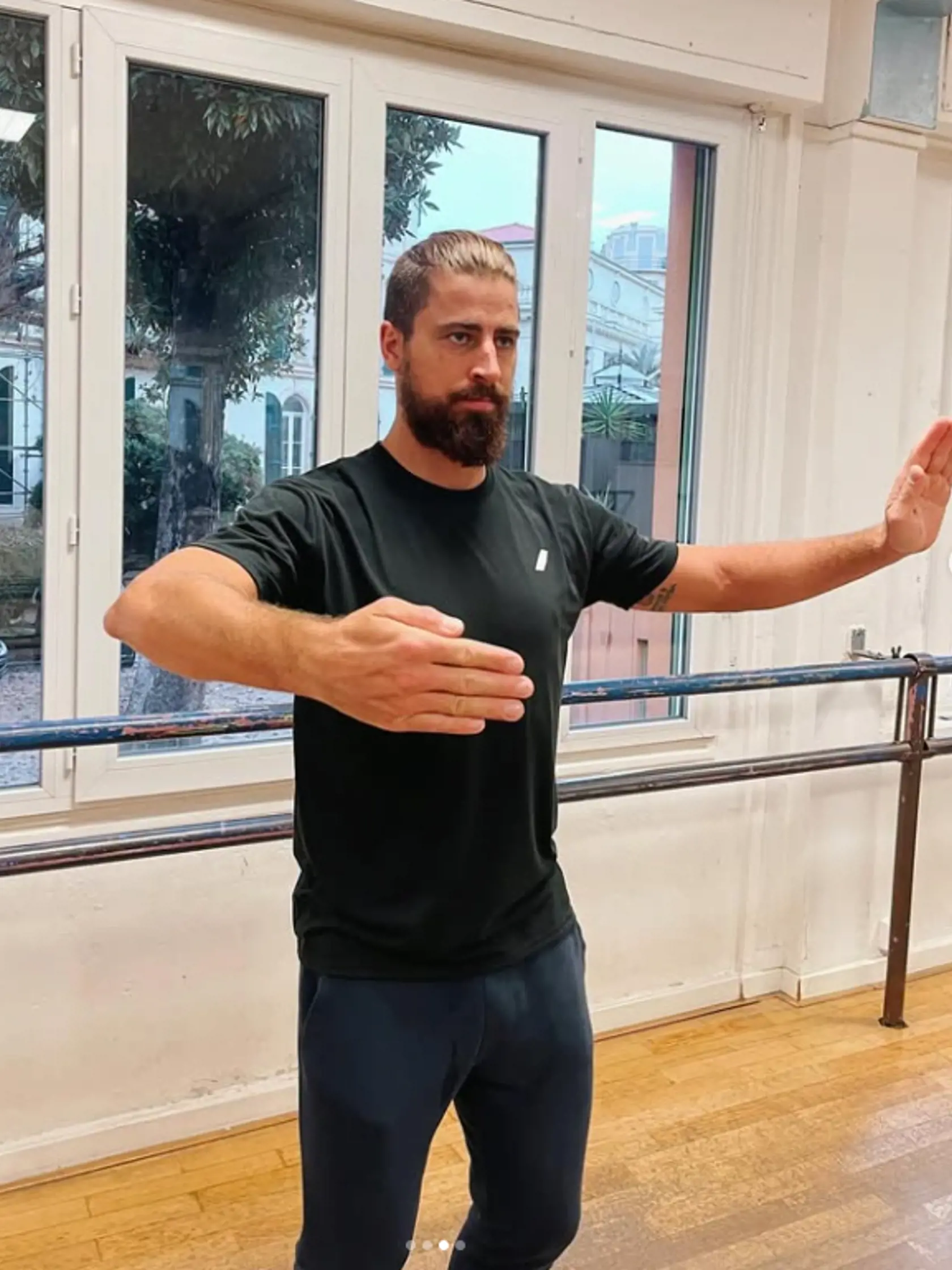 Peter Sagan mieri do Let´s Dance.