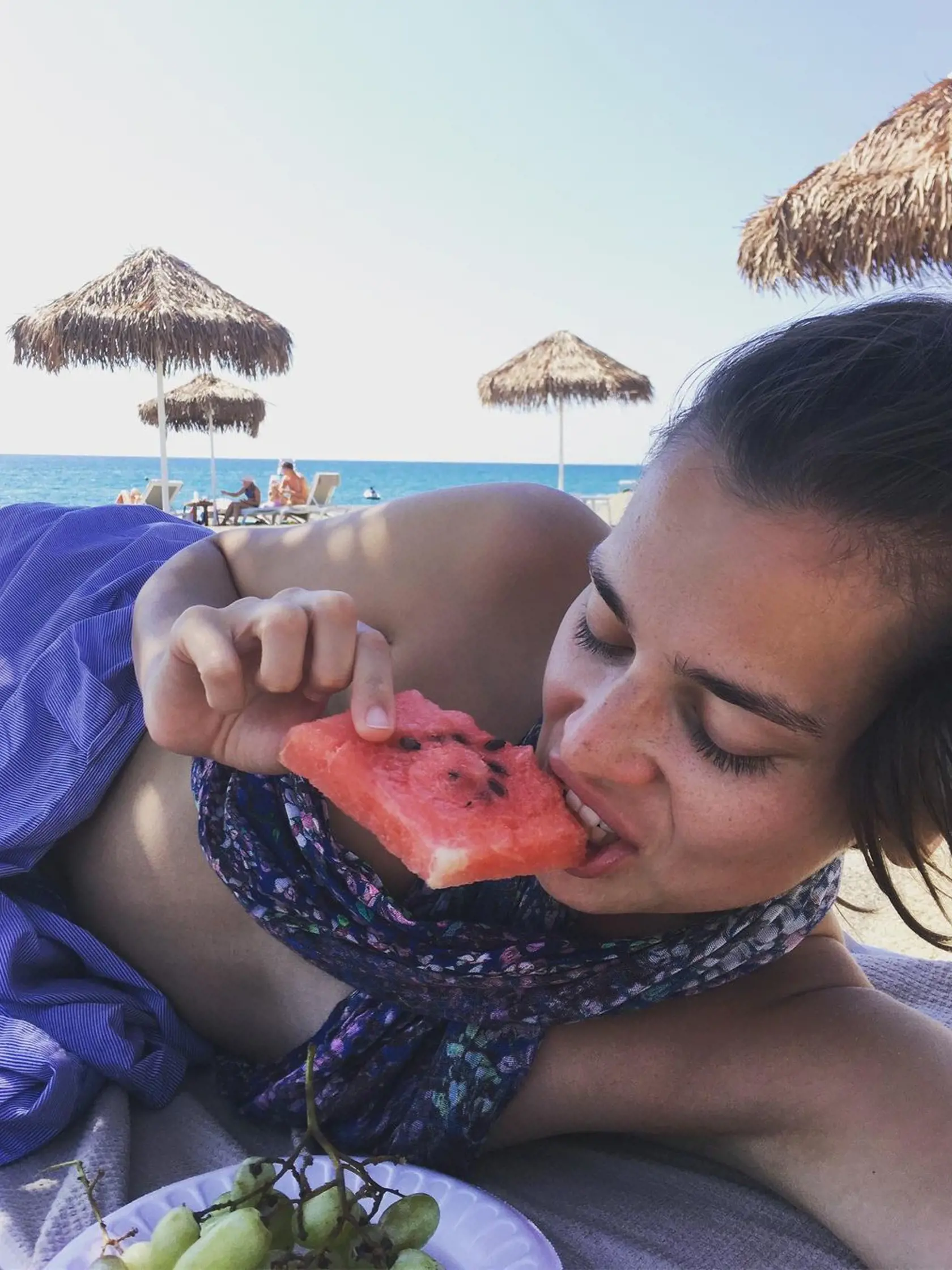 Lucia Hlaváčková na dovolenke