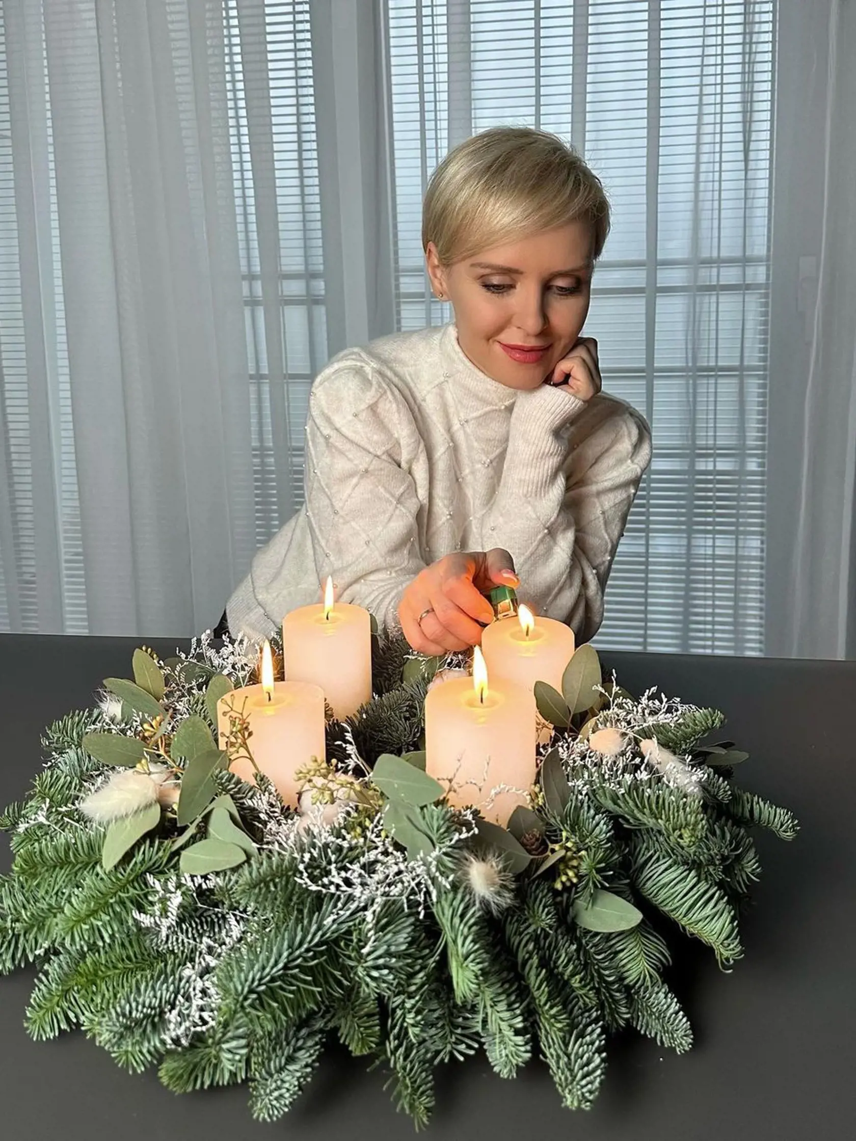 Kvetka Horváthová sa teší na Vianoce.