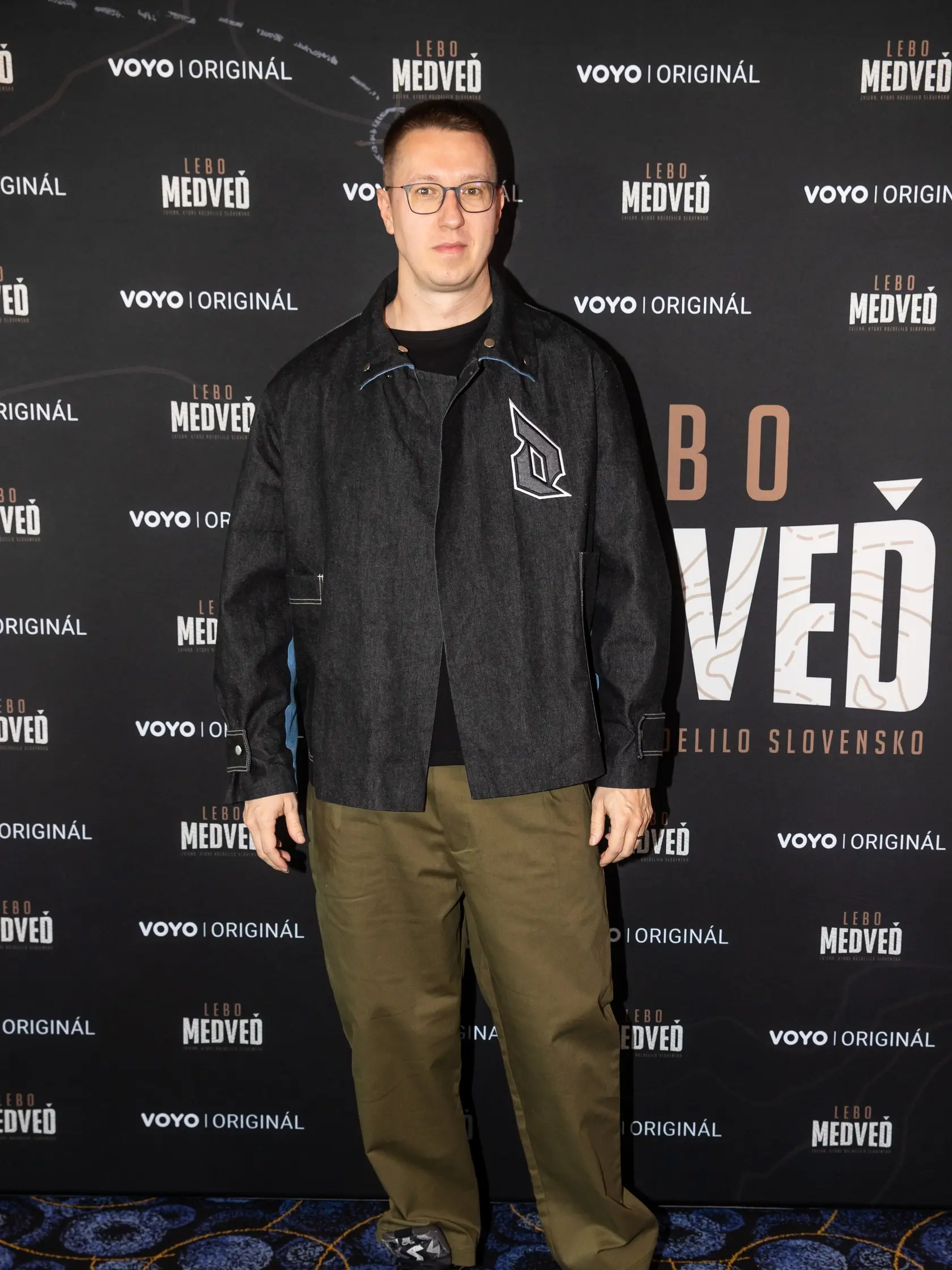 Na snímke Jakub Kroner na predstavení Slovenského dokumentárneho seriálu Lebo medveď.