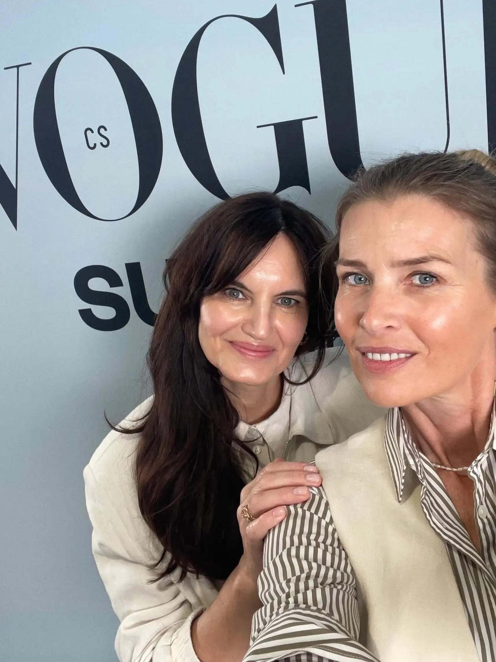 Daniela Peštová na Vogue summite. 