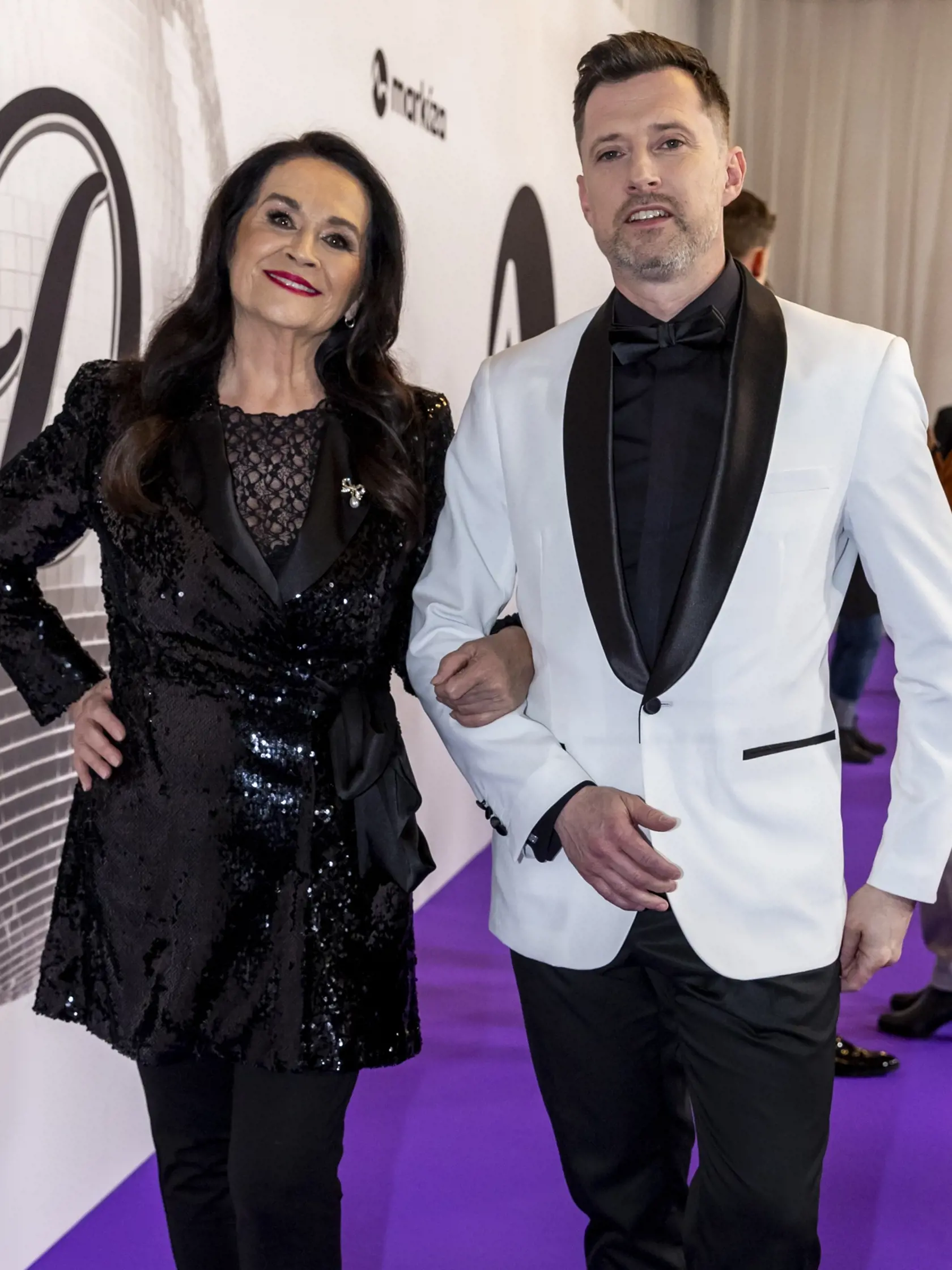 Predstavenie tanečných párov Let’s Dance 2024. Na snímke je Hana Gregorová a Robert Pavlík. 