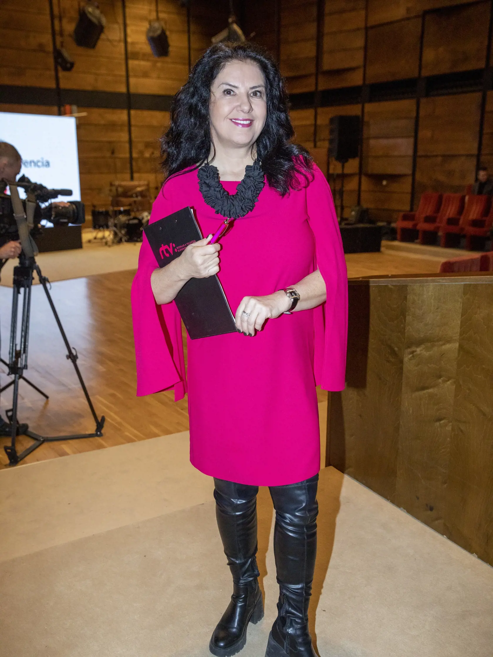 Na snímke je tlačová konferencia RTVS k jarnej vysielacej štruktúre.
Iveta Malachovská