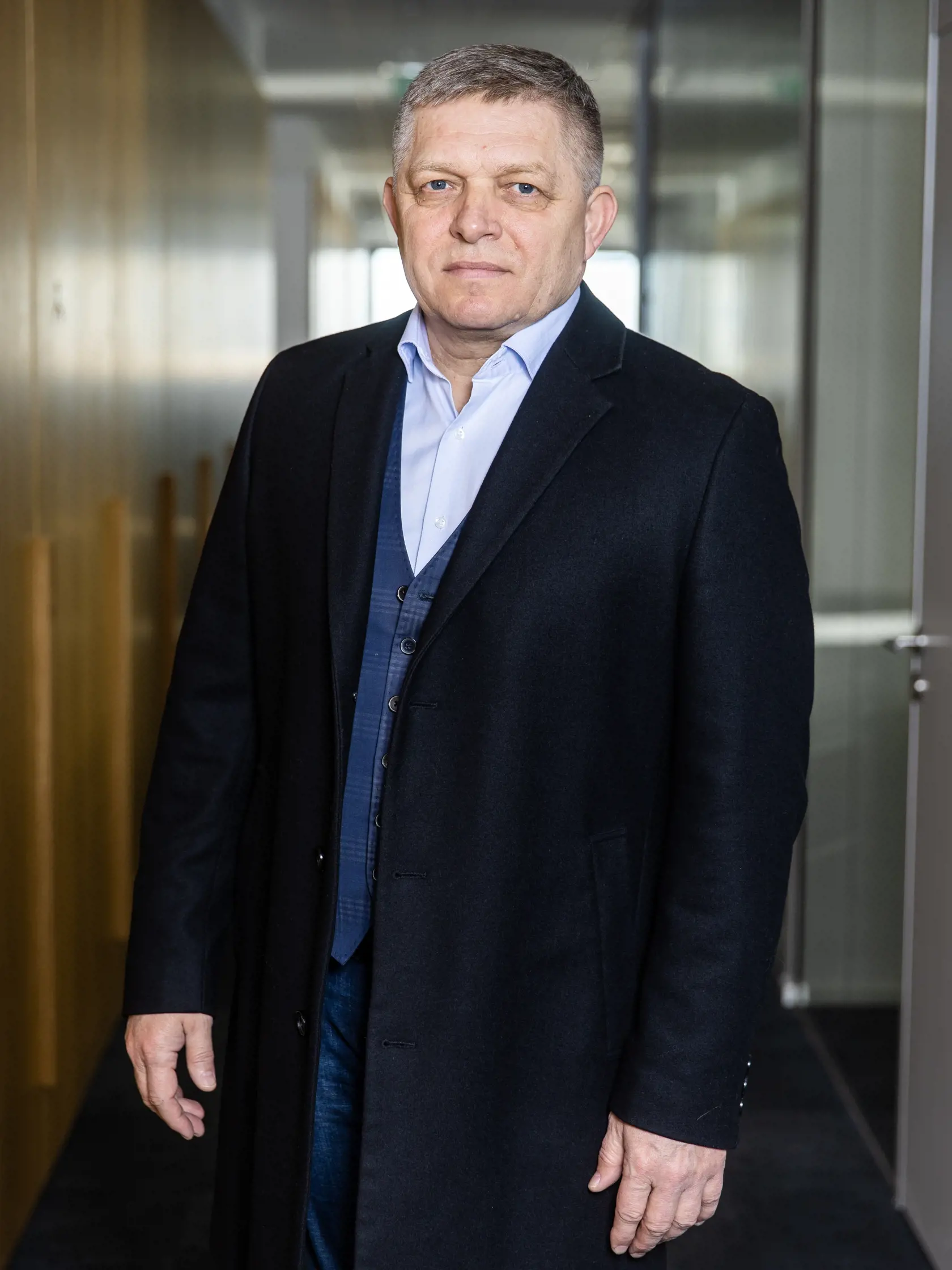 Diskusná relácia "Karty na stôl", ktorej hosťom bol Robert Fico.