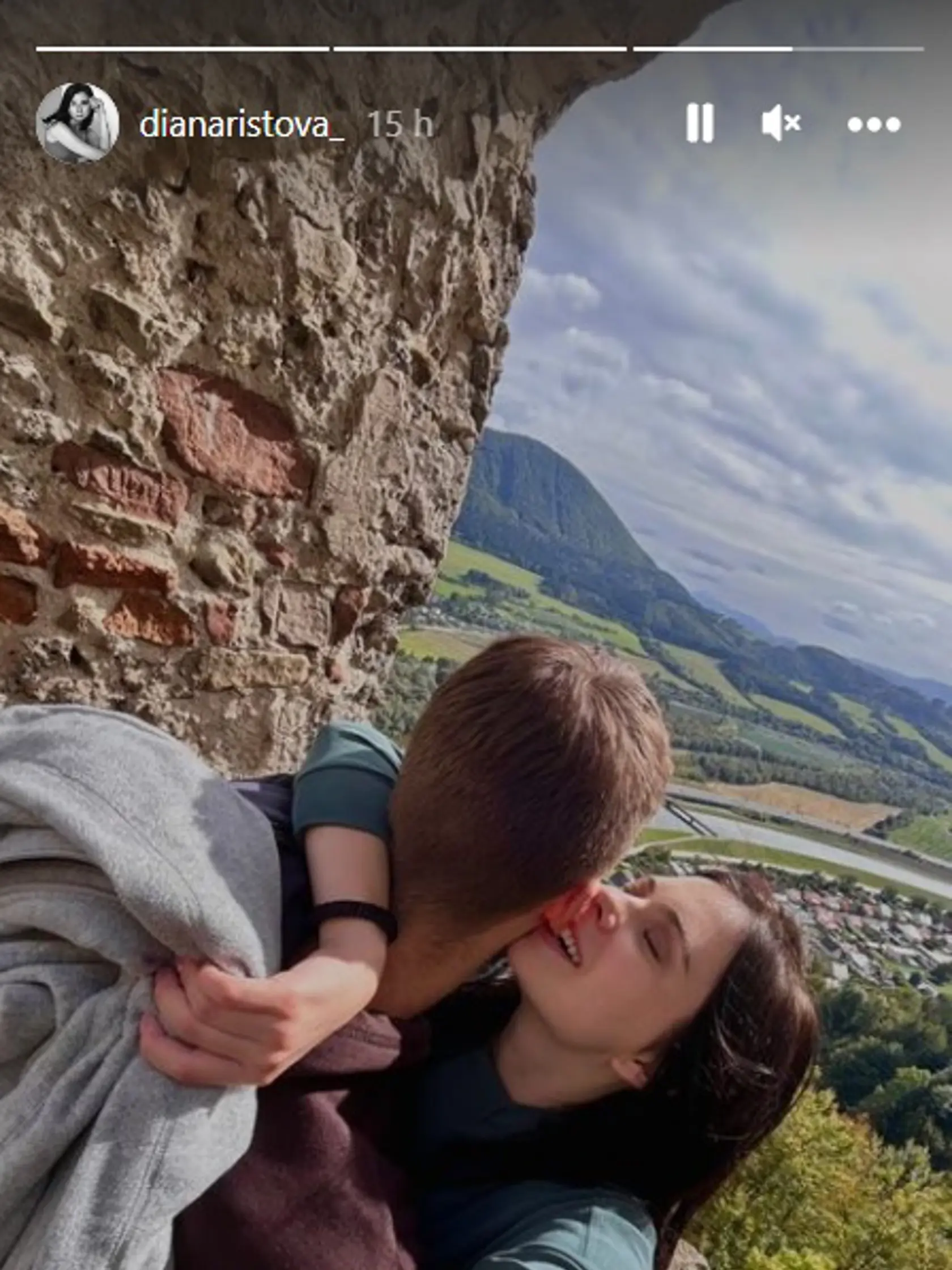 Diana s novým partnerom Volodymyrom Ostapetsom