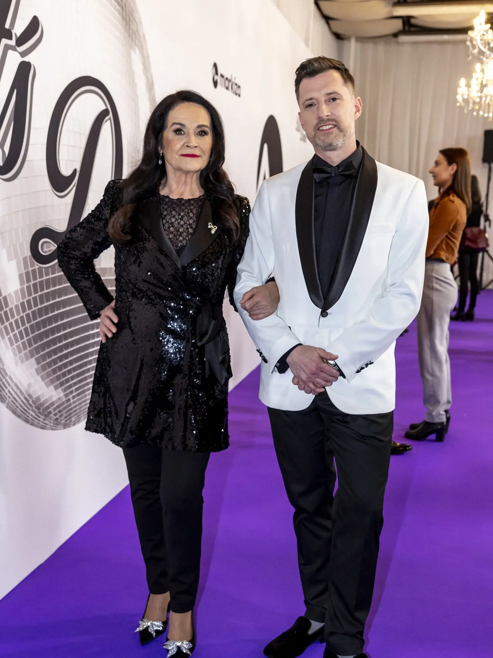 Predstavenie tanečných párov Let’s Dance 2024. Na snímke je Hana Gregorová a Robert Pavlík. 